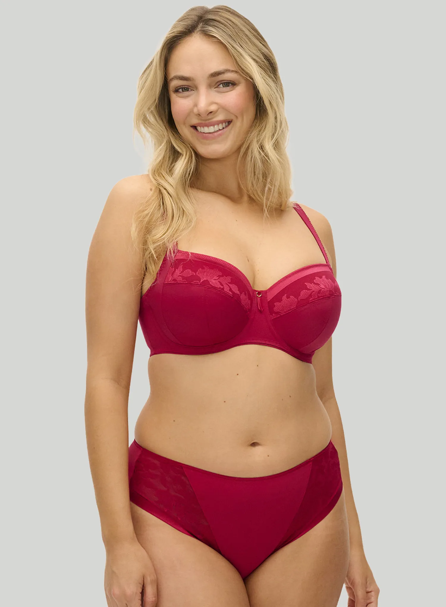 Fantasie: Illusion Side Support Bra Red - Image 2