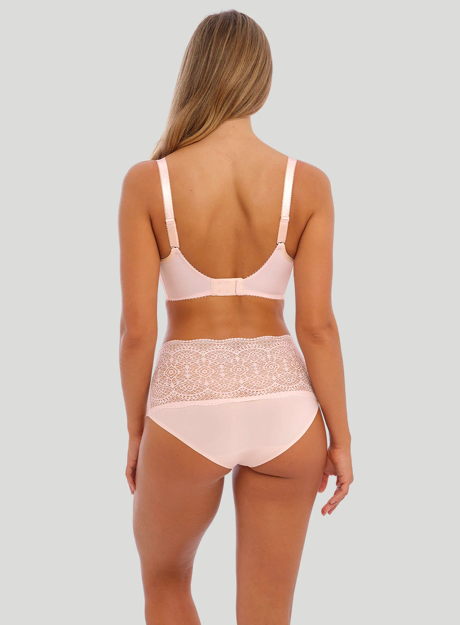Fantasie: Lace Ease Invisible Stretch Full Brief Blush - Image 3