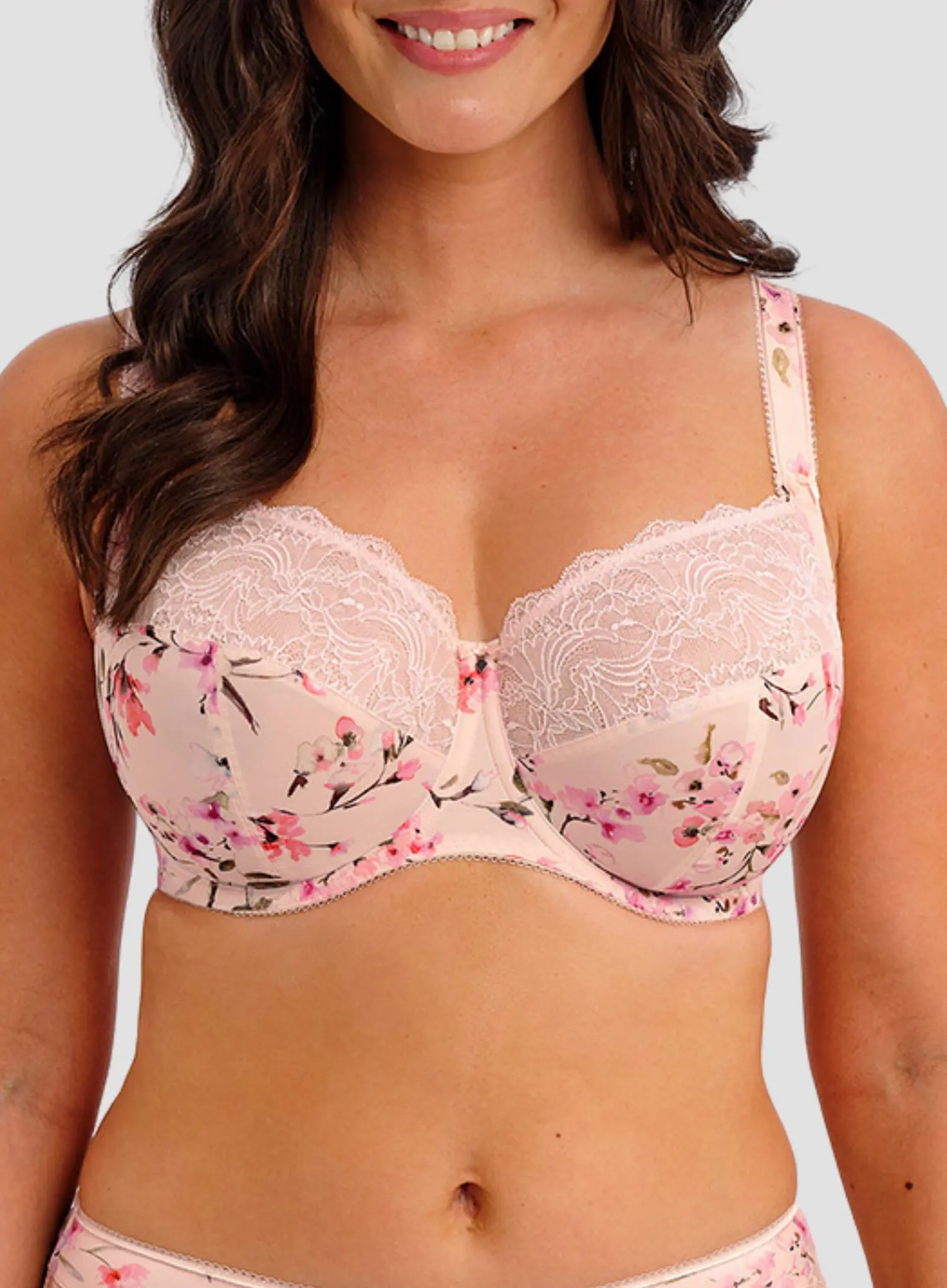 Fantasie: Lucia Underwired Side Support Bra Rosewater - Image 4