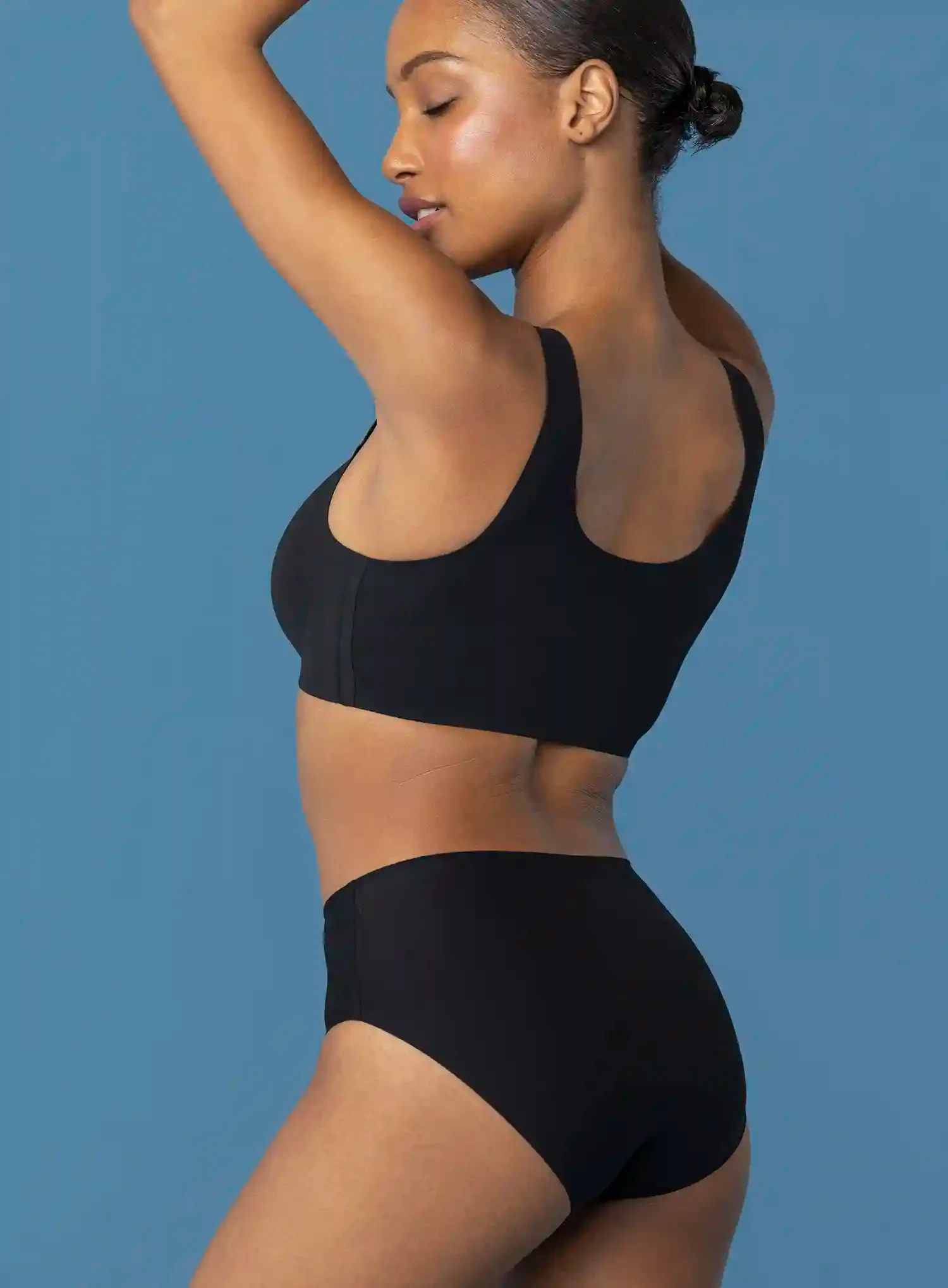 Fantasie: Smoothease Non Wired Bralette Black - Image 3