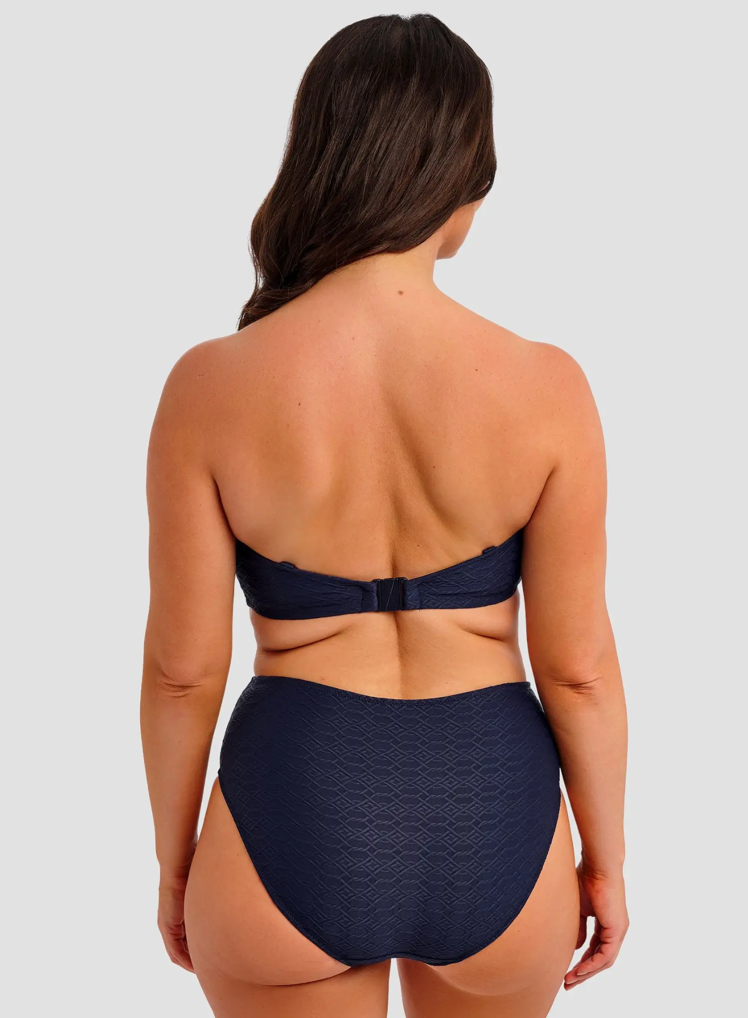 Fantasie Swimwear: Azores High Waist Bikini Brief Midnight - Image 3