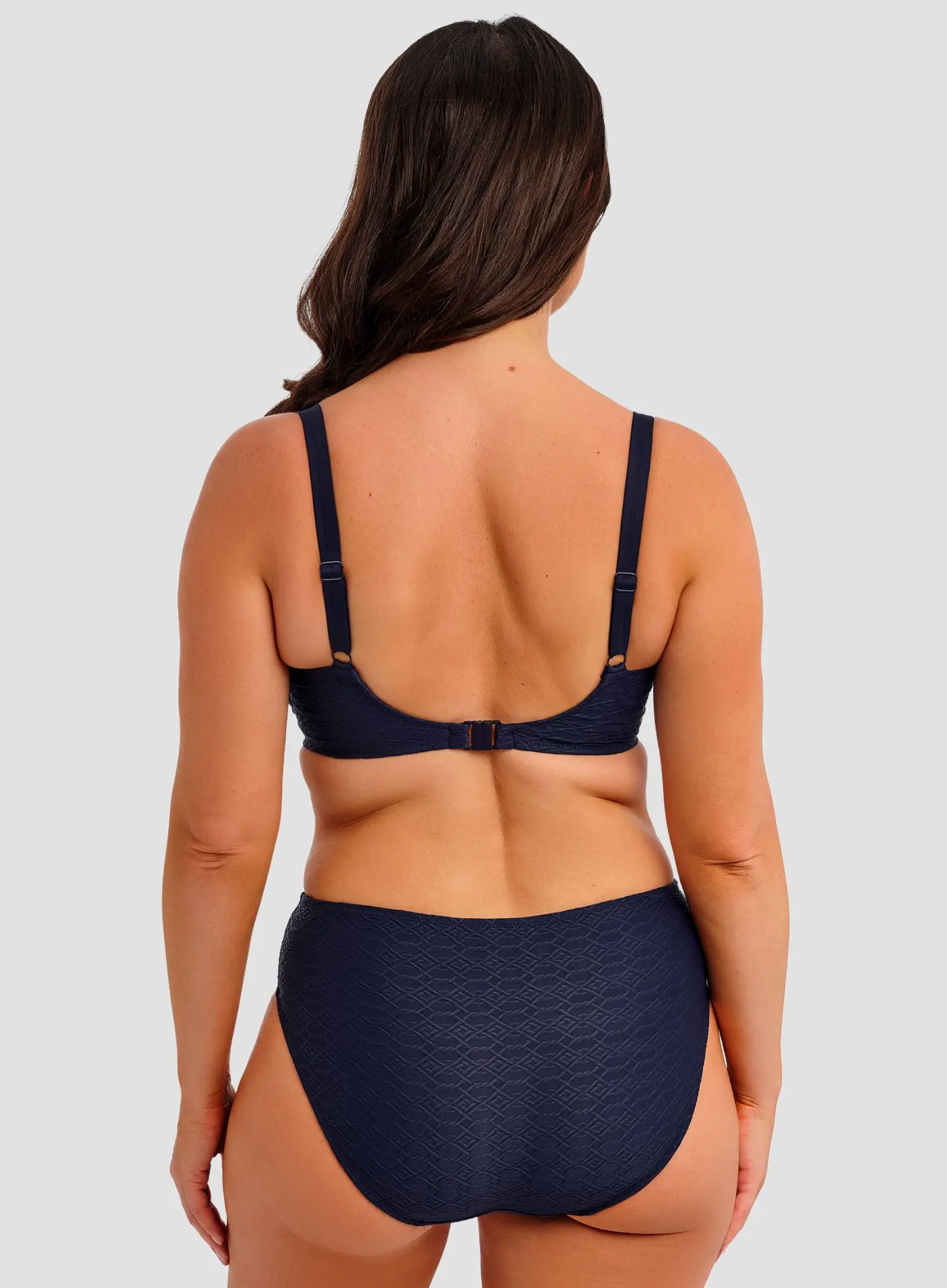 Fantasie Swimwear: Azores Mid Rise Bikini Brief Midnight - Image 3