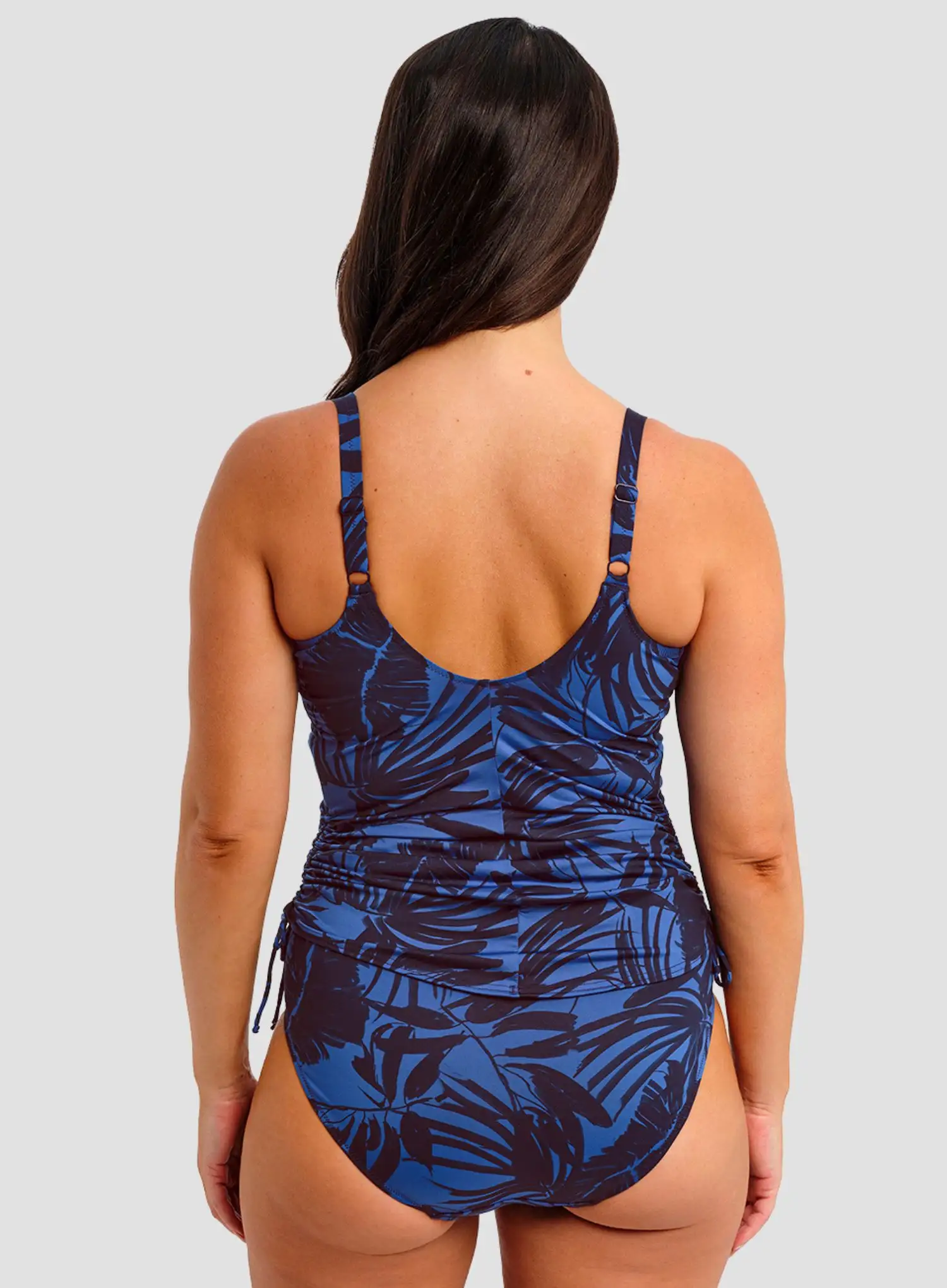 Fantasie Swimwear: Malabar Coast Underwired Tankini Top Midnight - Image 3