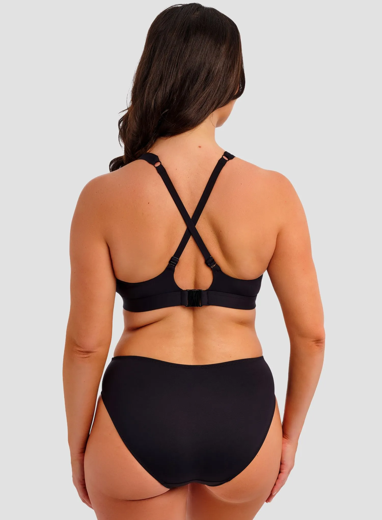 Fantasie Swimwear: Merissa Non Wired Triangle Bikini Top Black - Image 4