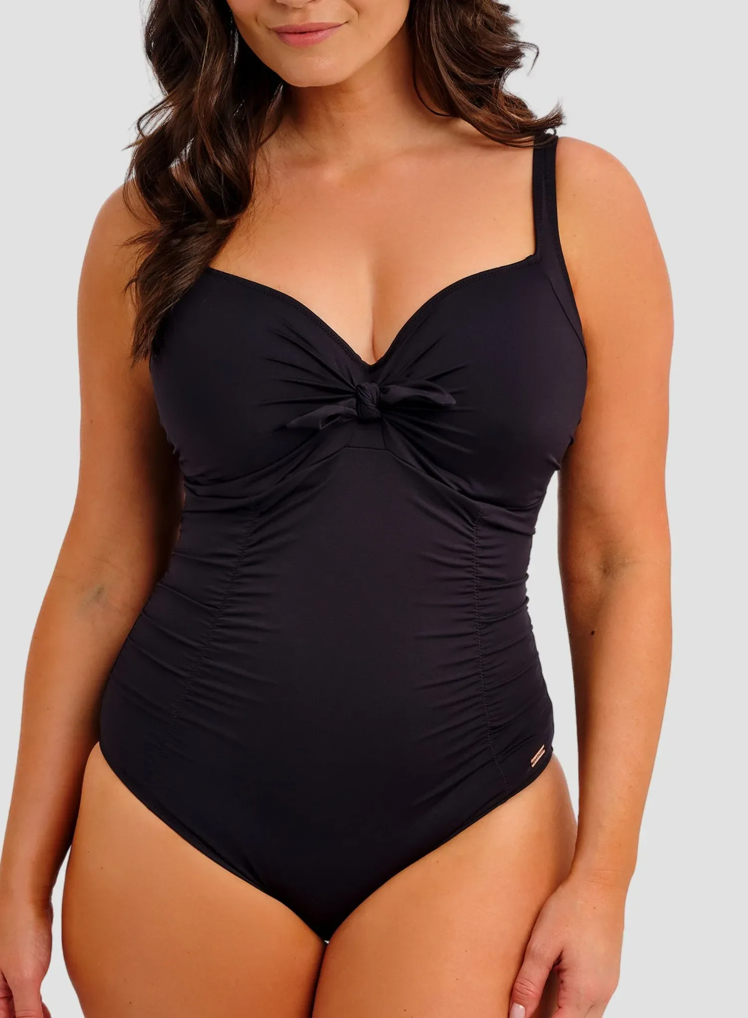 Fantasie Swimwear: Merissa Underwired Control Swimsuit Black - Image 5