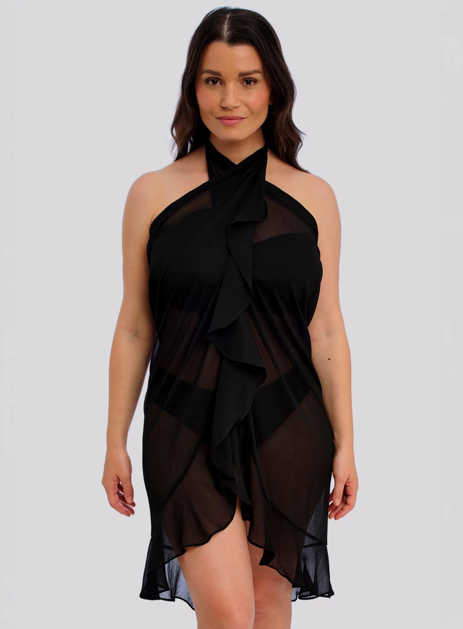 Fantasie Swimwear: Nauru Sarong Black - Image 2