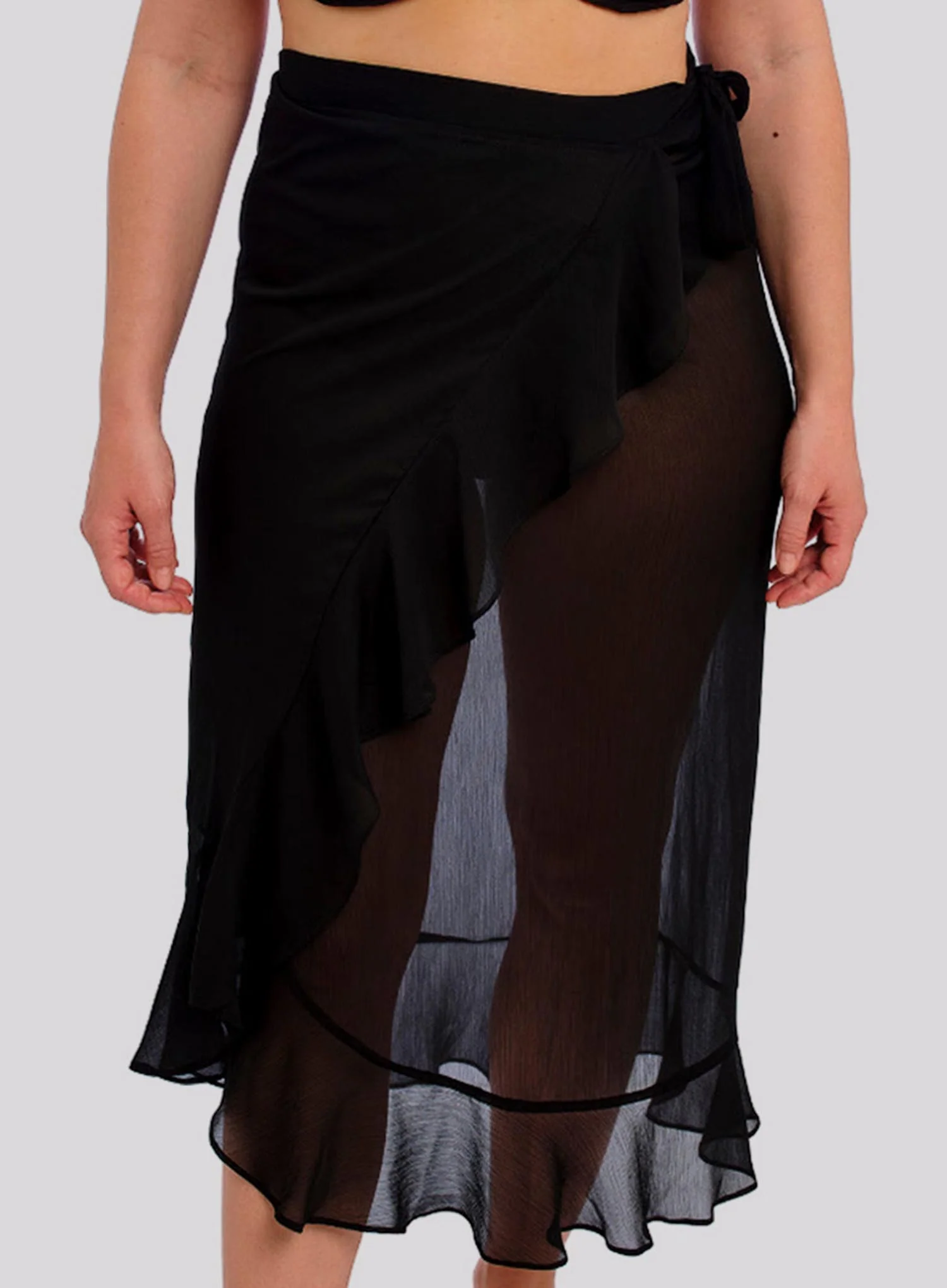 Fantasie Swimwear: Nauru Sarong Black - Image 4