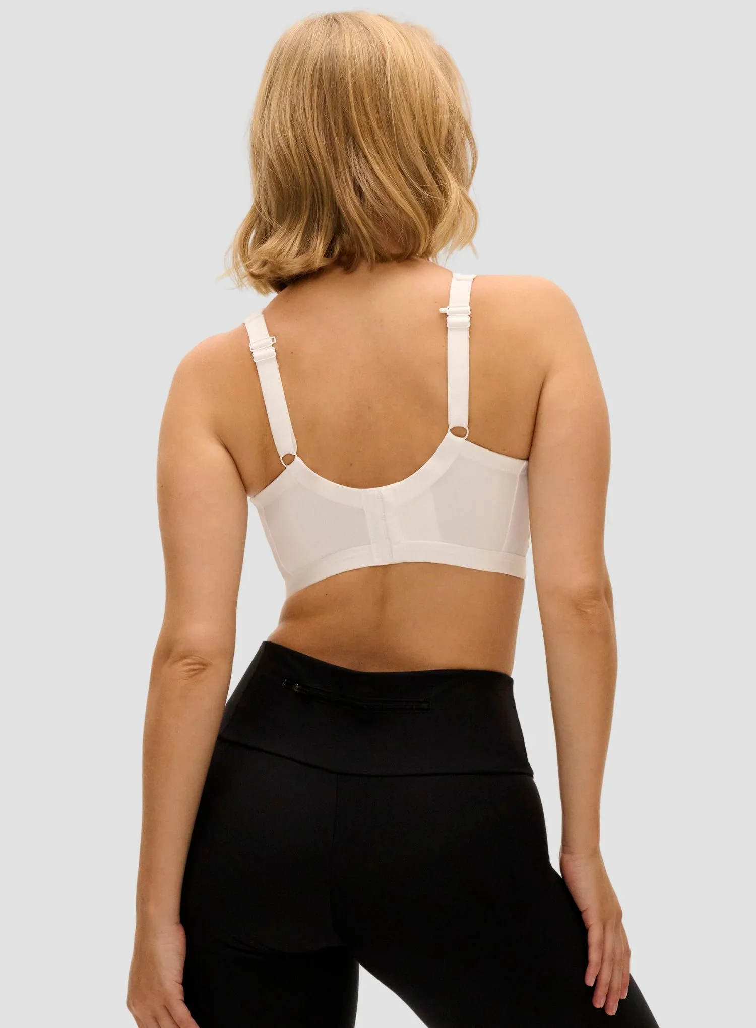 Freya Active: Dynamic Wirefree Sports Bra White - Image 3