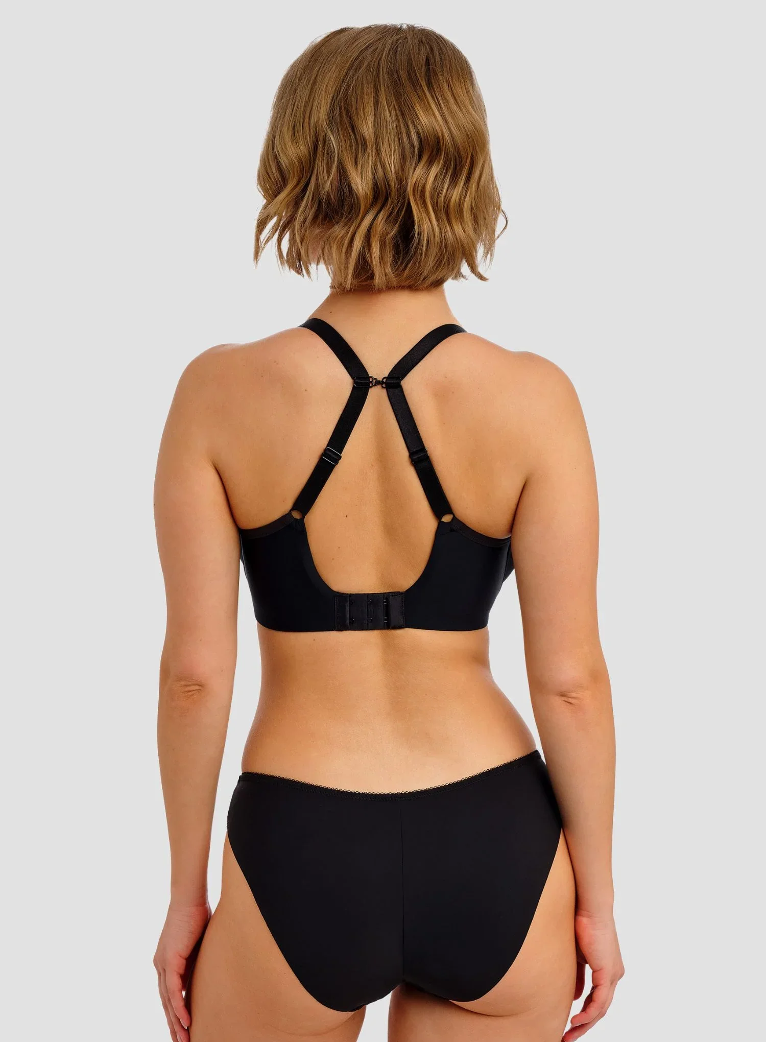 Freya: Essentially Smooth Moulded Balcony T Shirt Bra Black - Image 4