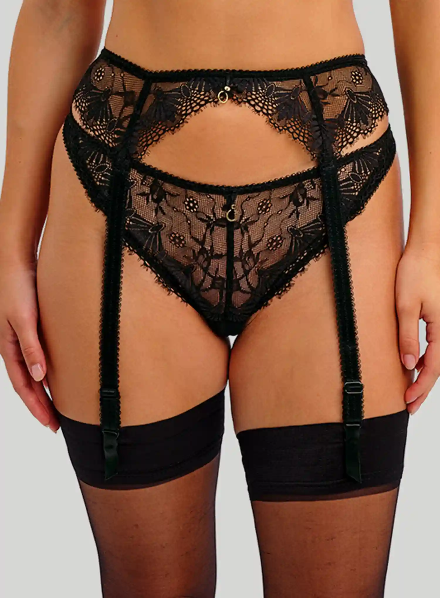 Freya: Fascinate Suspender Black - Image 4