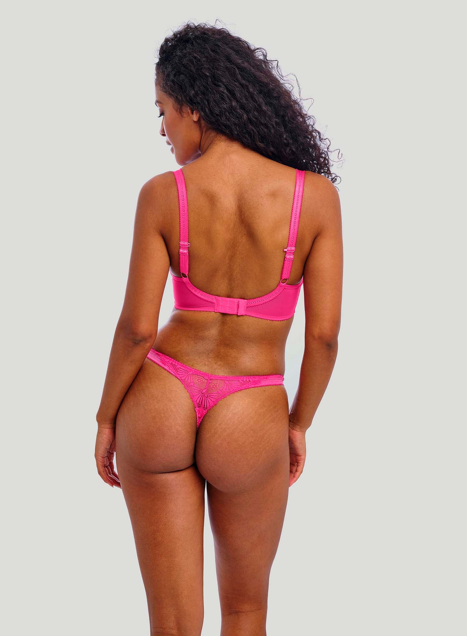 Freya: Fascinate Thong Hot Pink - Image 2