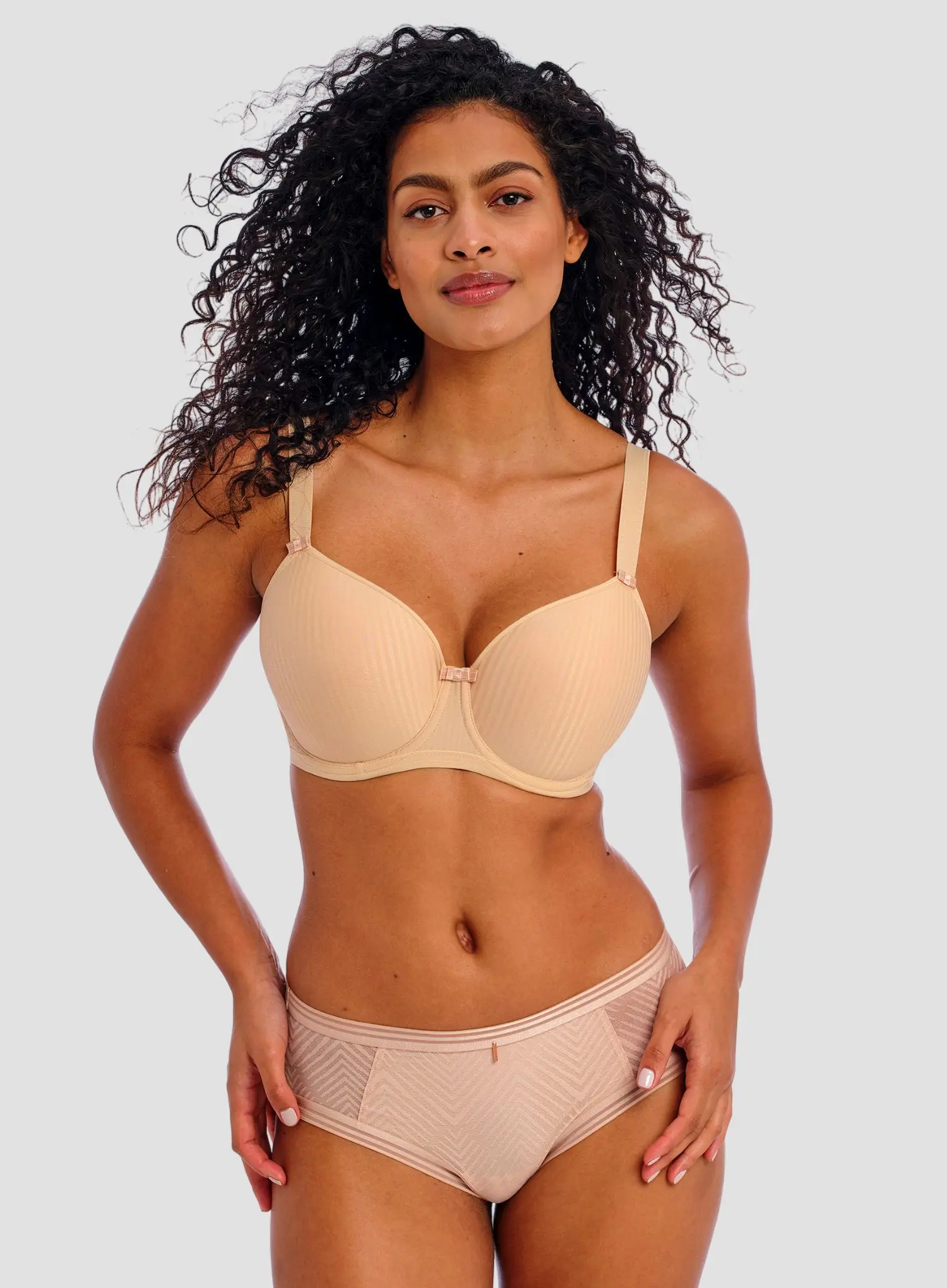 Freya: Idol Underwire Moulded Balcony Bra Nude - Image 3