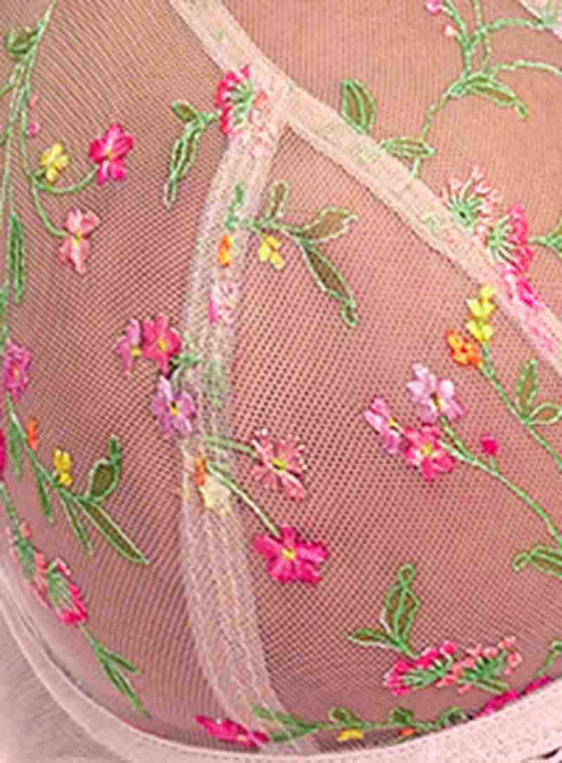 Freya: Love Crush Underwired Plunge Bra Pink Champagne - Image 6