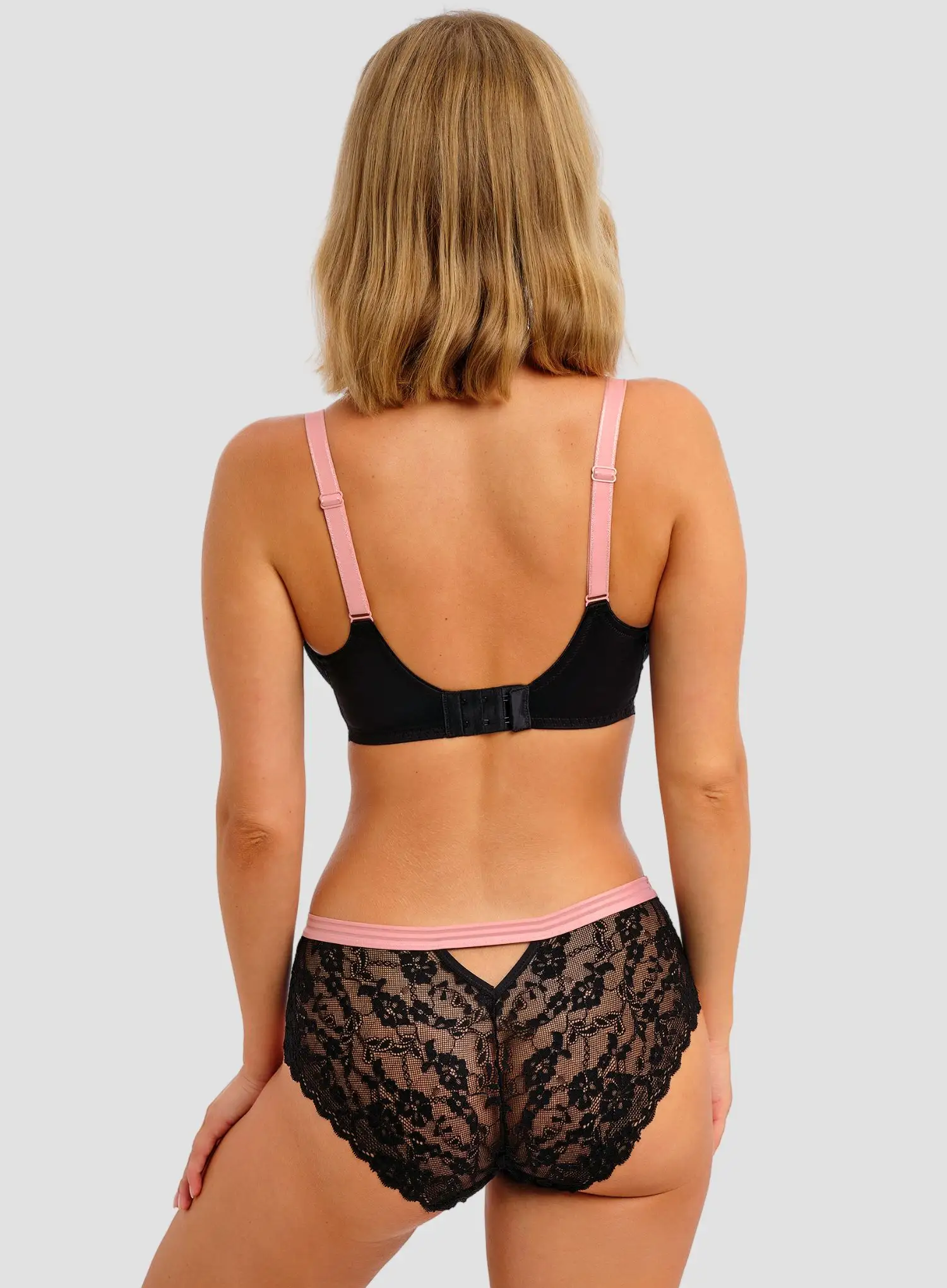 Freya: Offbeat Lace Brief Black - Image 2