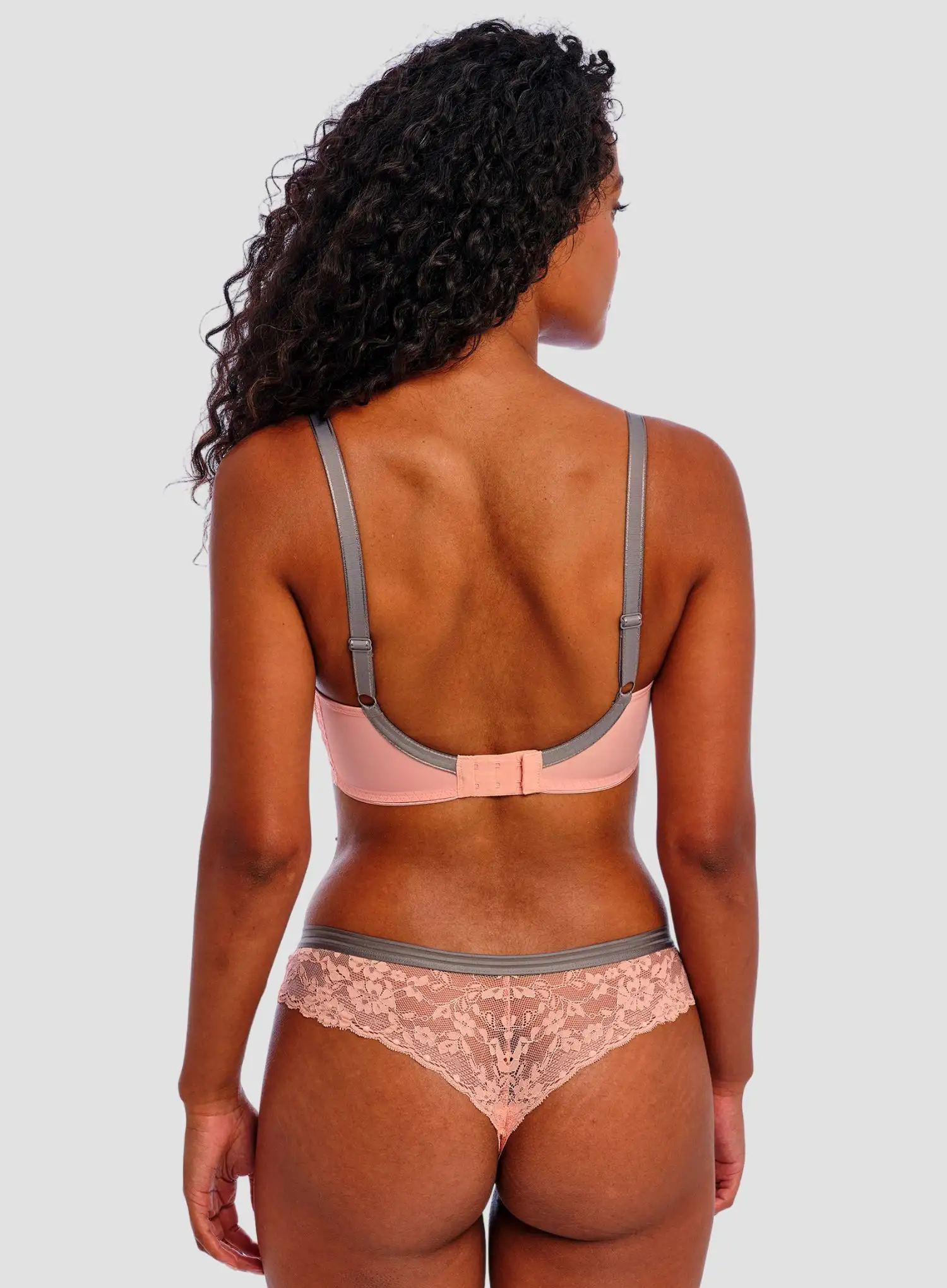Freya: Offbeat Underwired Moulded Demi Tshirt Bra Rosehip - Image 2