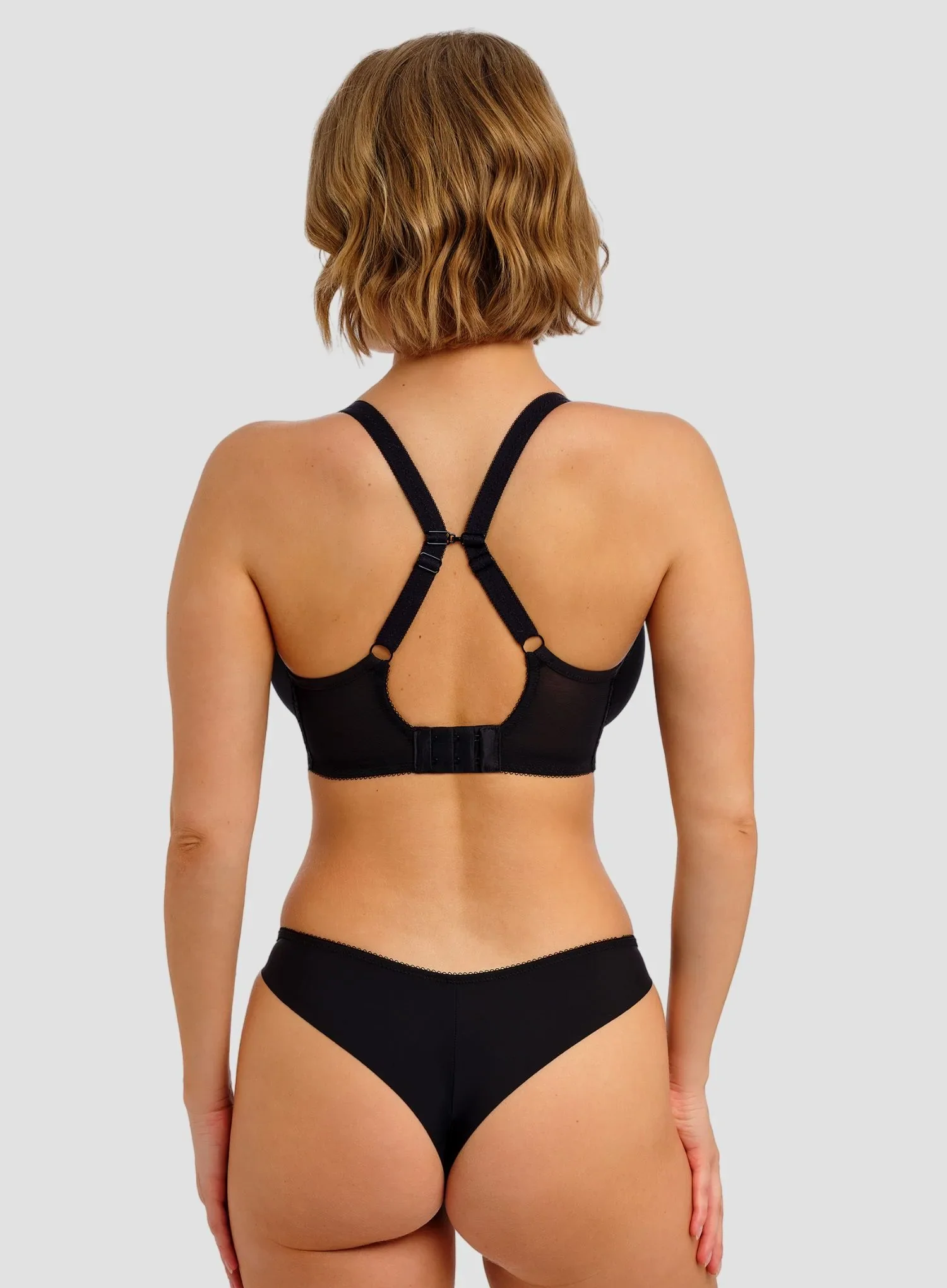 Freya: Quinn Underwired Moulded Spacer Bra Black - Image 4