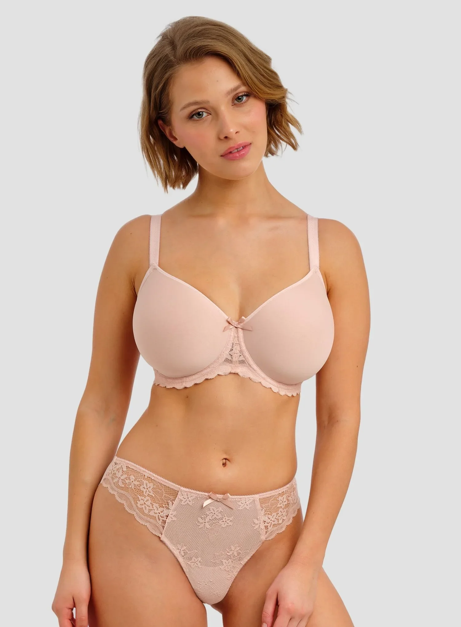 Freya: Quinn Underwired Moulded Spacer Bra Cameo - Image 2