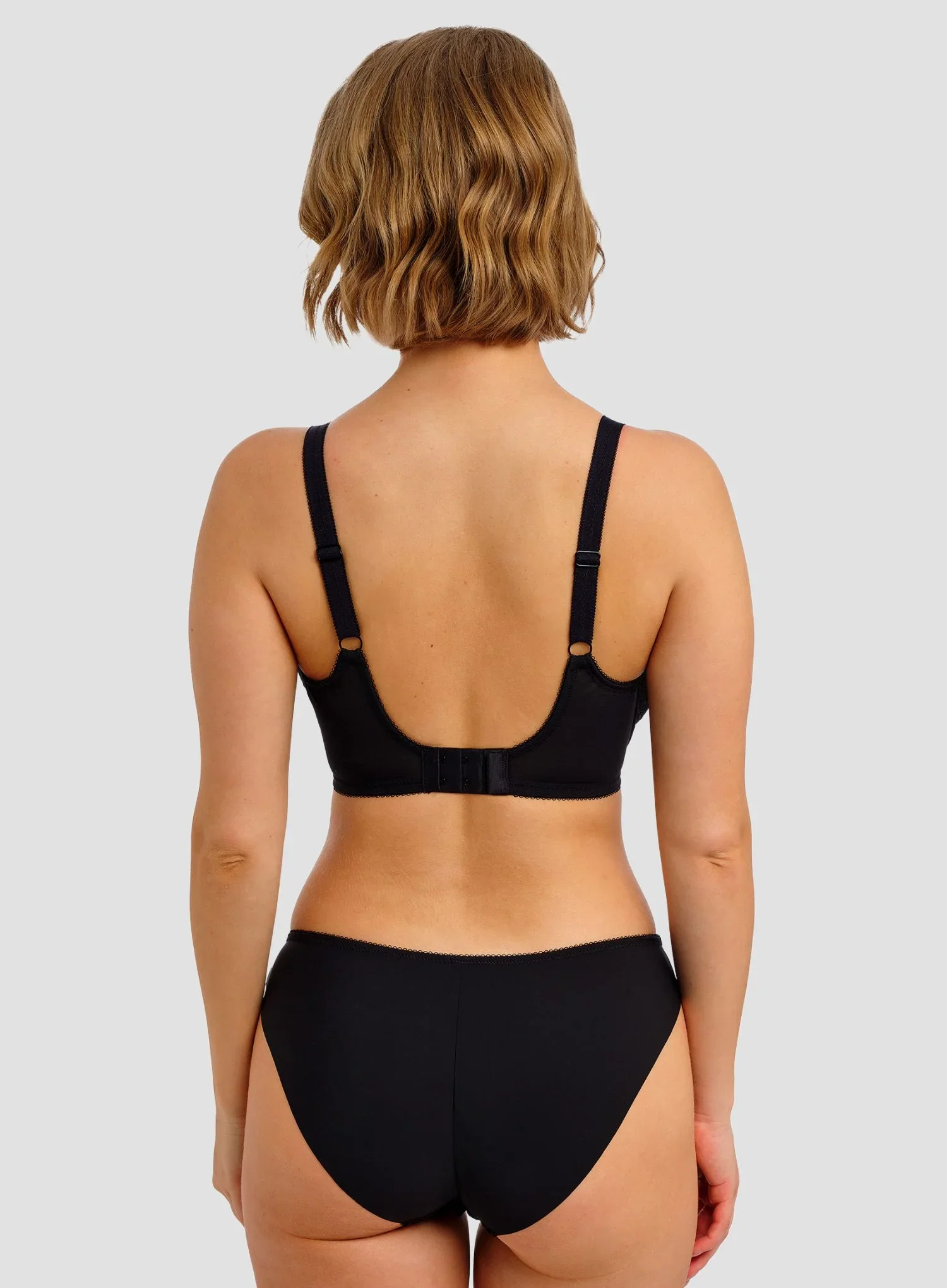 Freya: Quinn Underwired Plunge Bra Black - Image 3