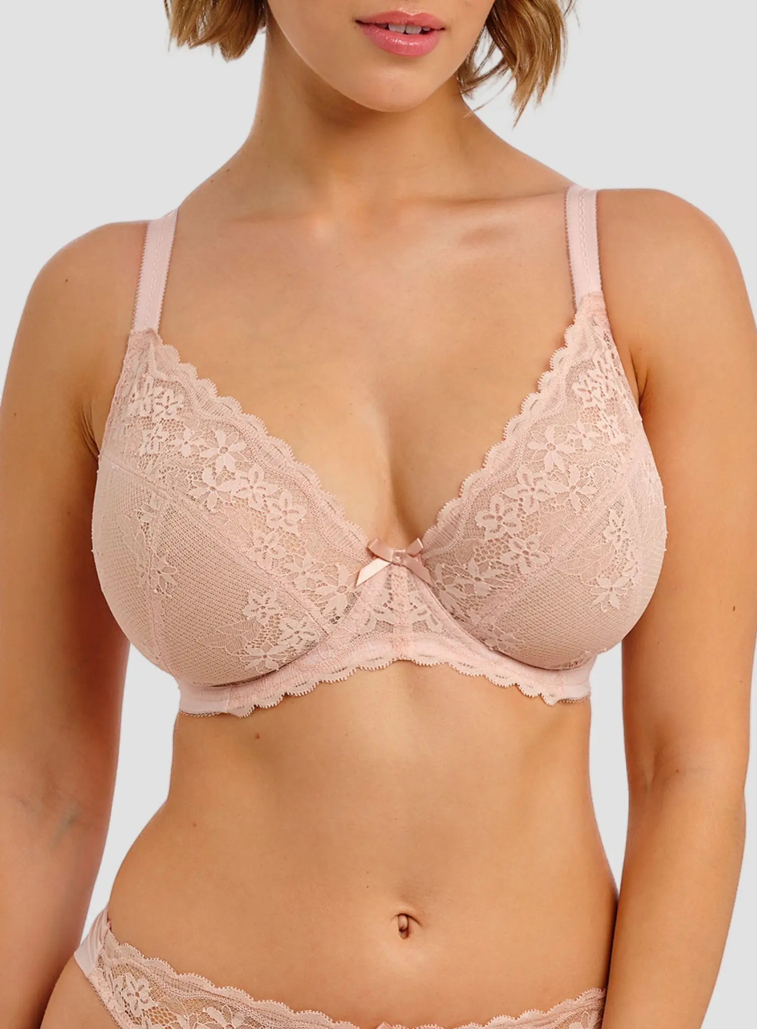 Freya: Quinn Underwired Plunge Bra Cameo - Image 4