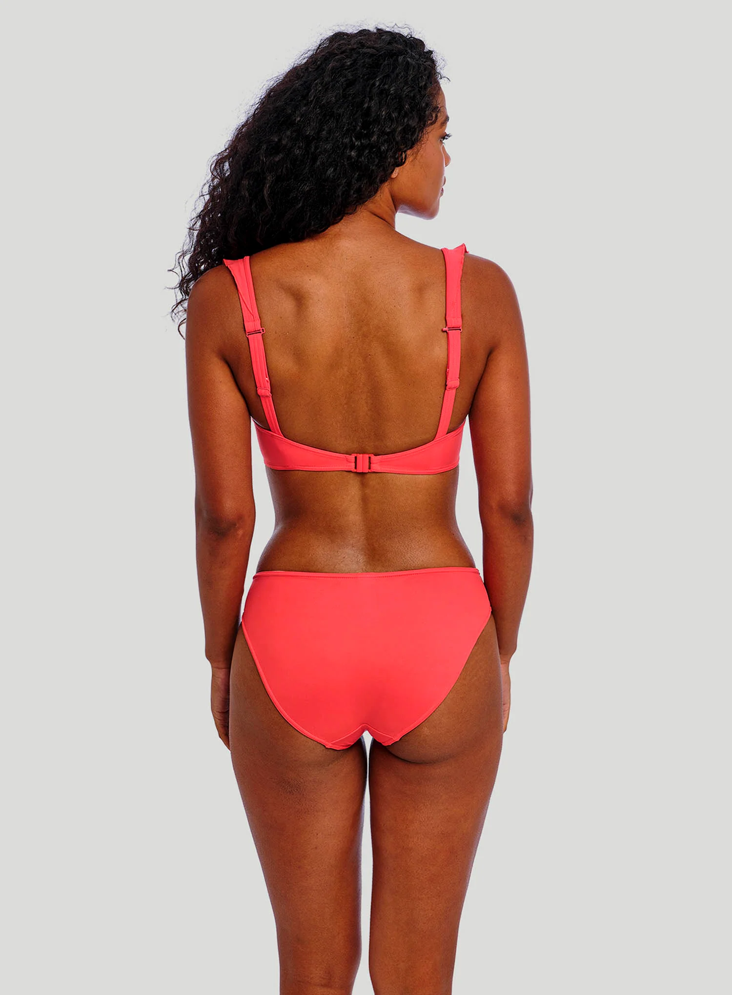 Freya Swimwear: Jewel Cove Bikini Brief Plain Sunset - Image 3