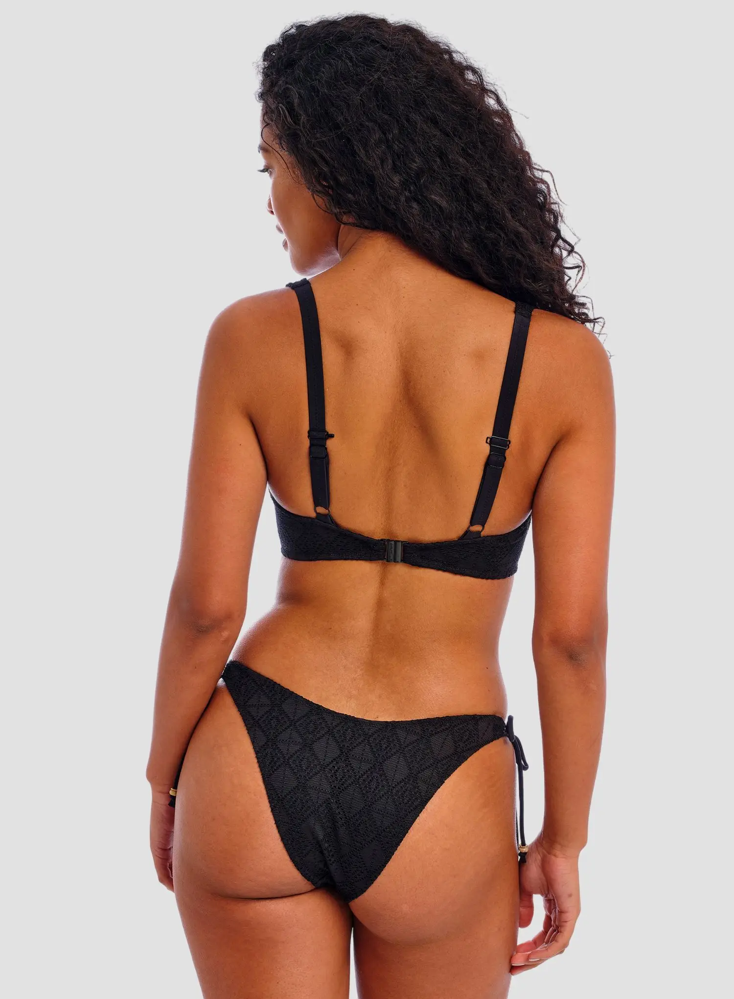 Freya Swimwear: Nomad Nights High Leg Bikini Brief Black - Image 2