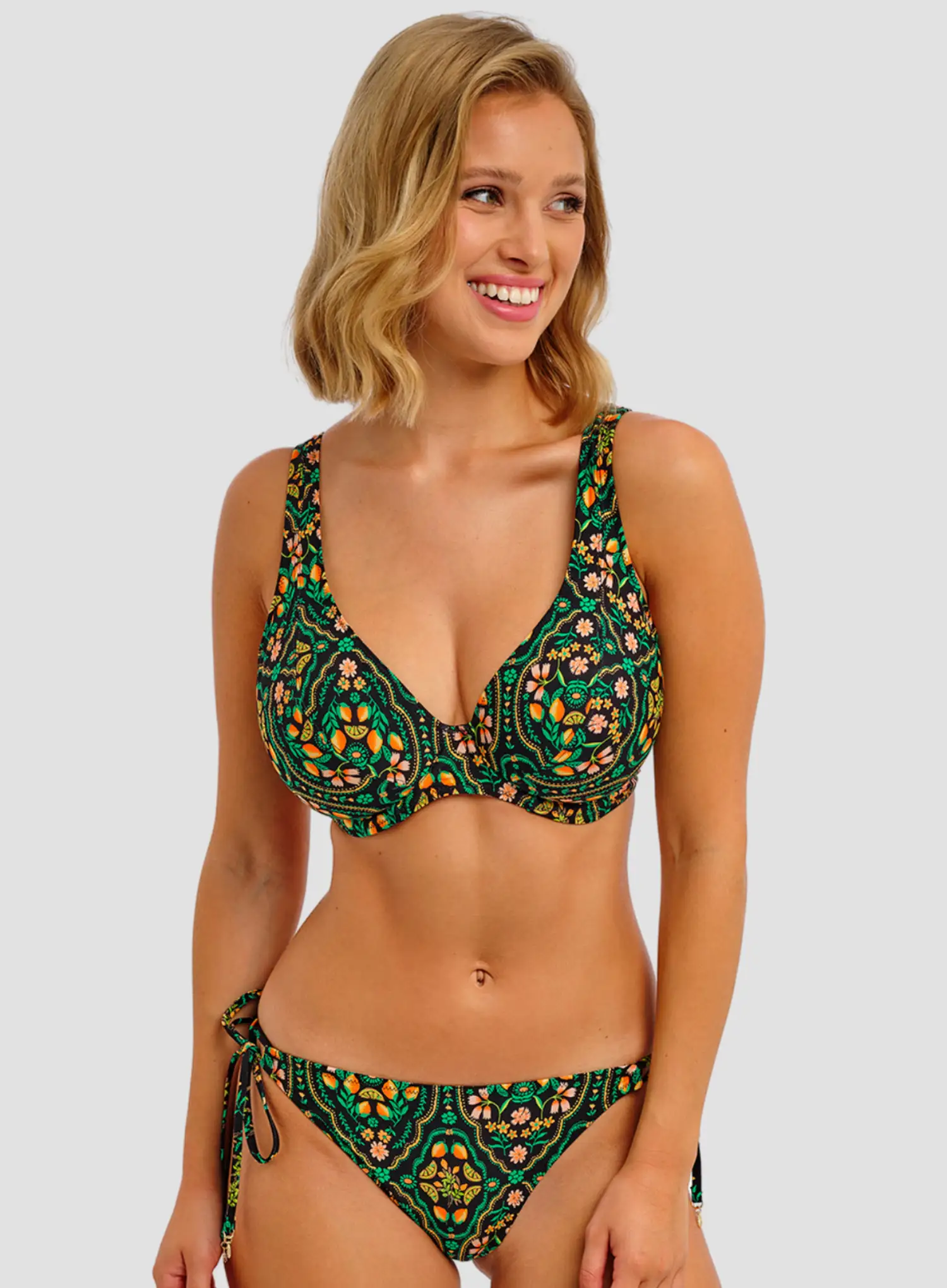 Freya Swimwear: Sunset in Seville Underwired High Apex Bikini Top Santa Ana - Image 2