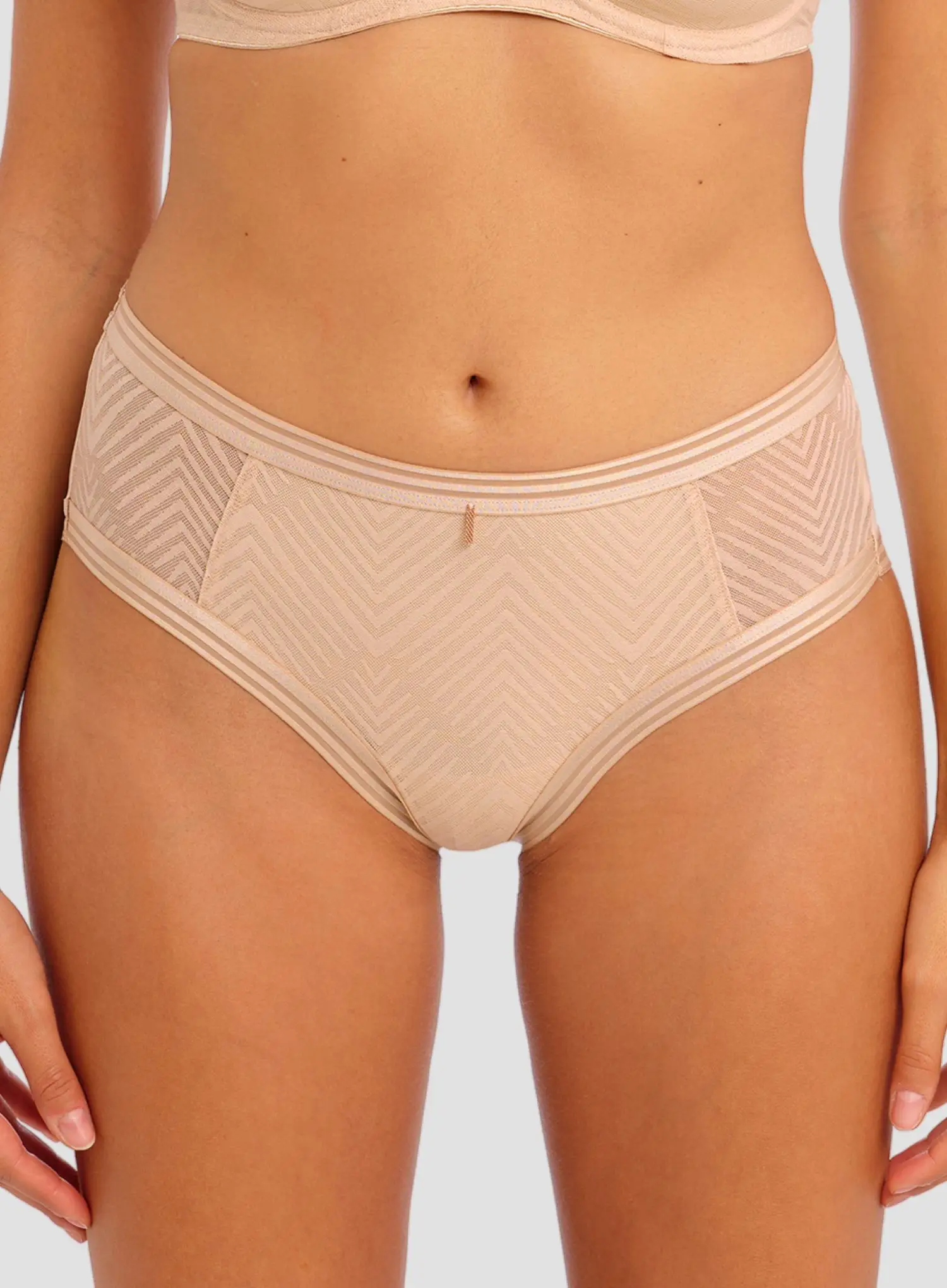 Freya: Tailored Short Natural Beige - Image 4