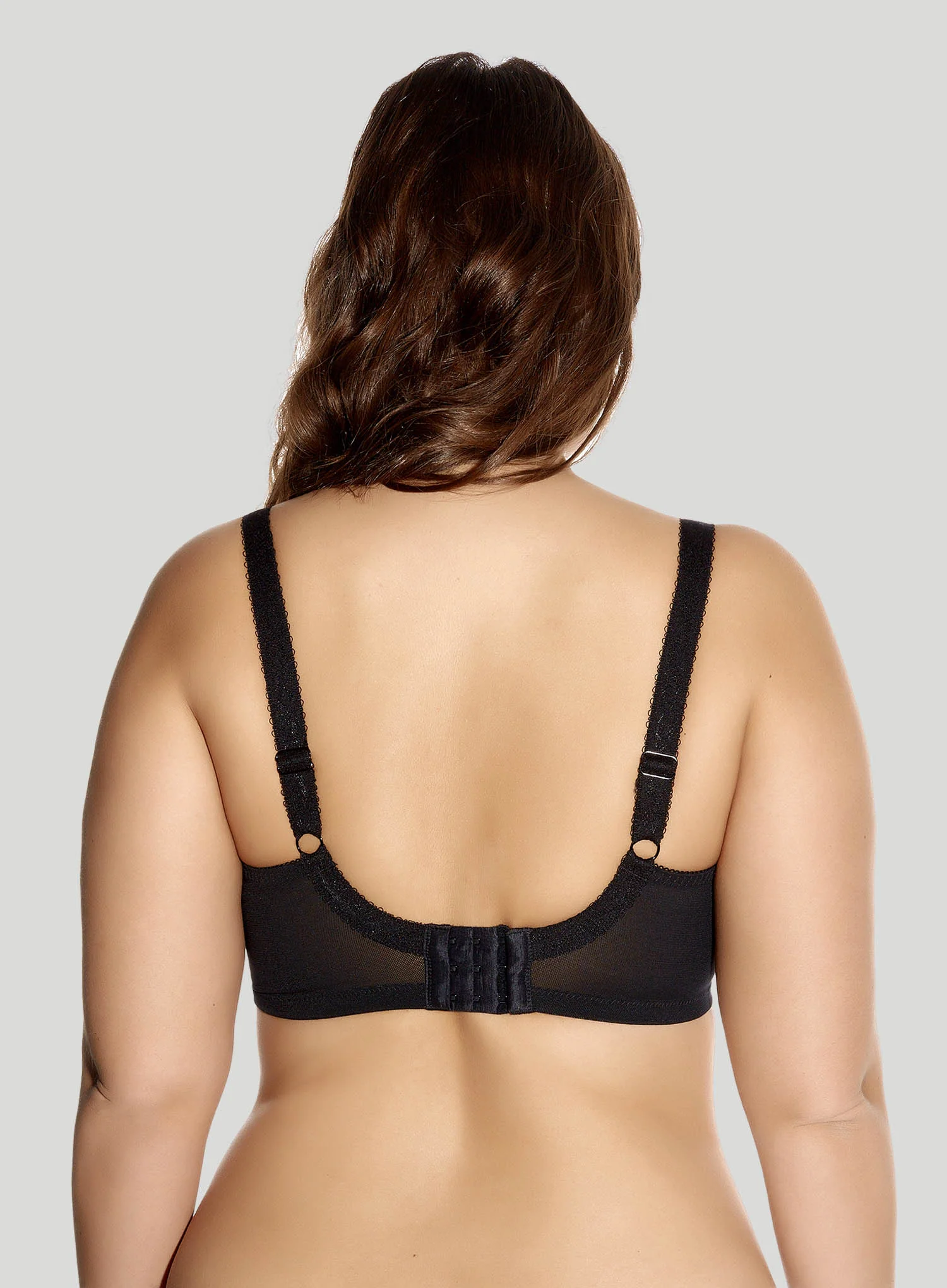 Goddess: Alice Underwired Full Cup Bra Black - Image 3