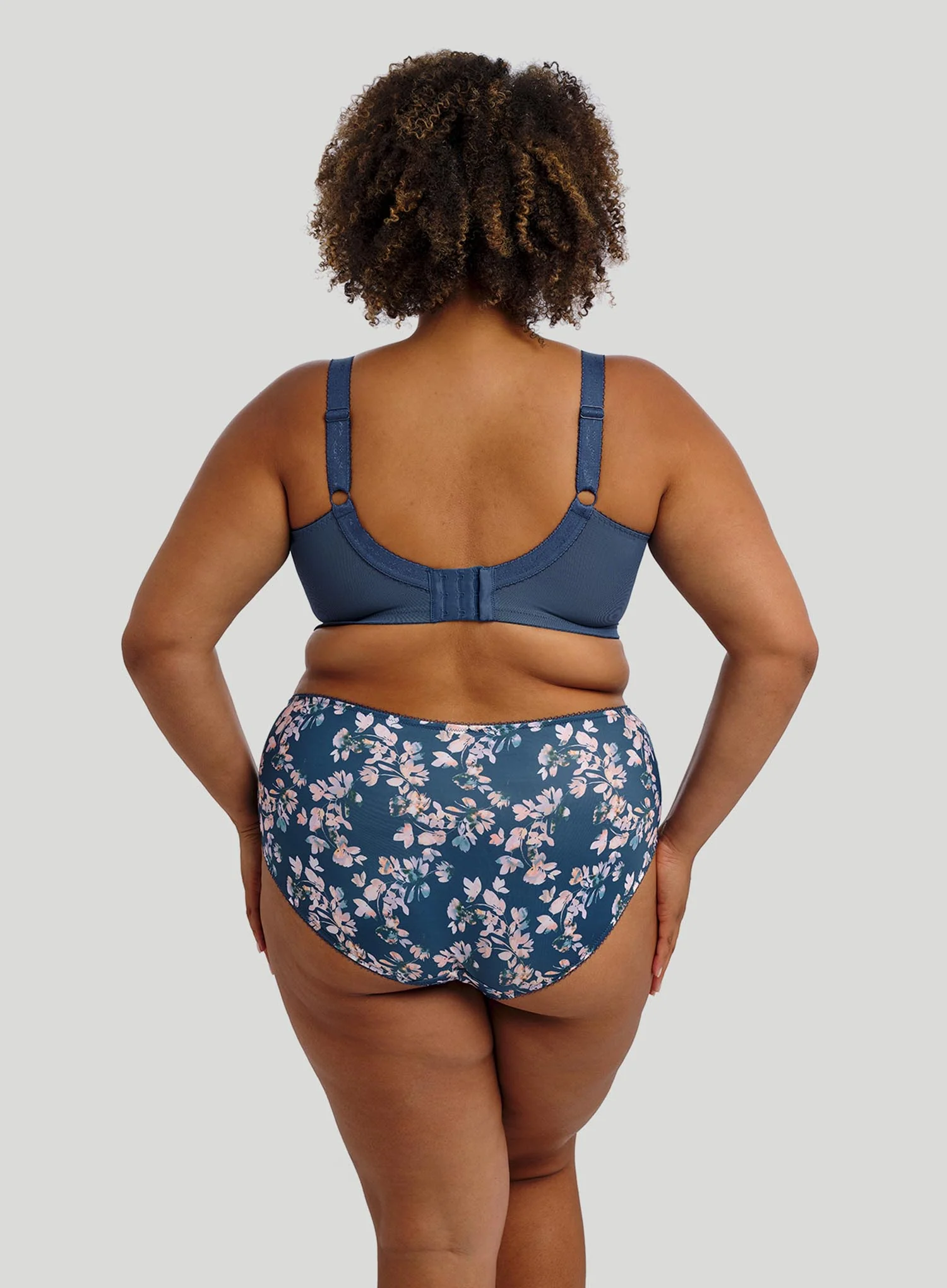 Goddess: Kayla Brief Teal Blossom - Image 3
