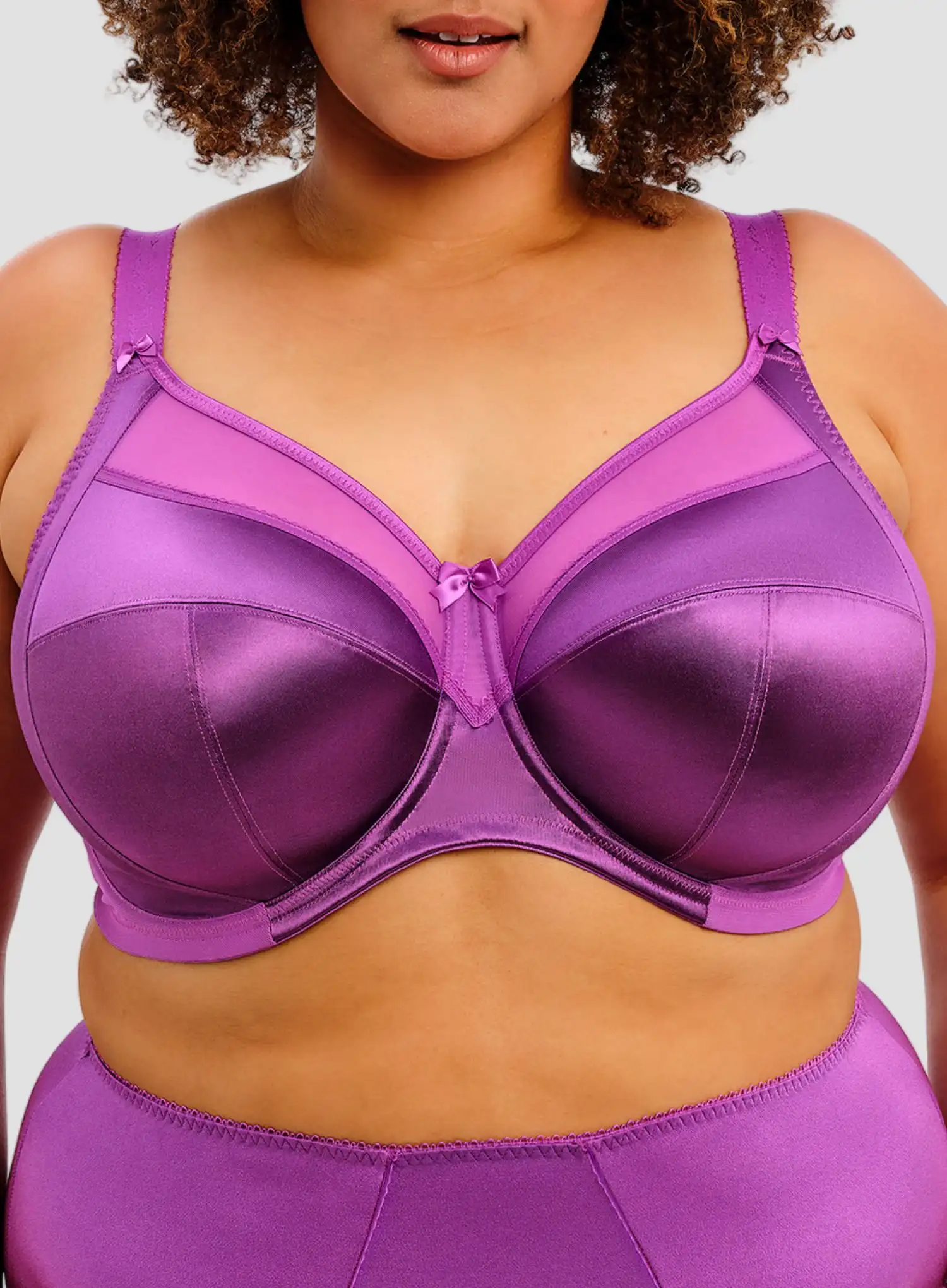 Goddess: Keira Banded Bra Amethyst - Image 4
