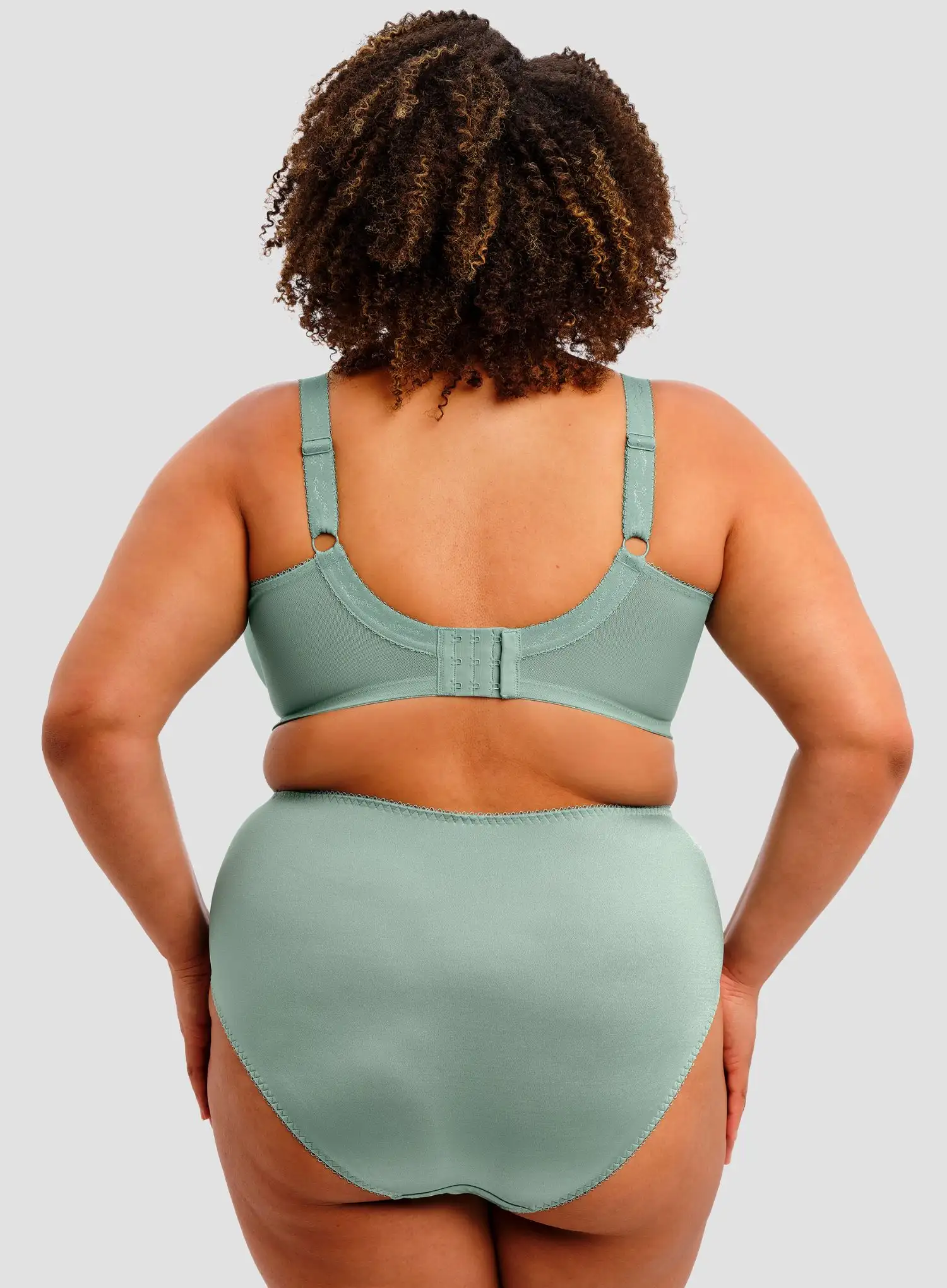 Goddess: Keira Banded Bra Seafoam - Image 3