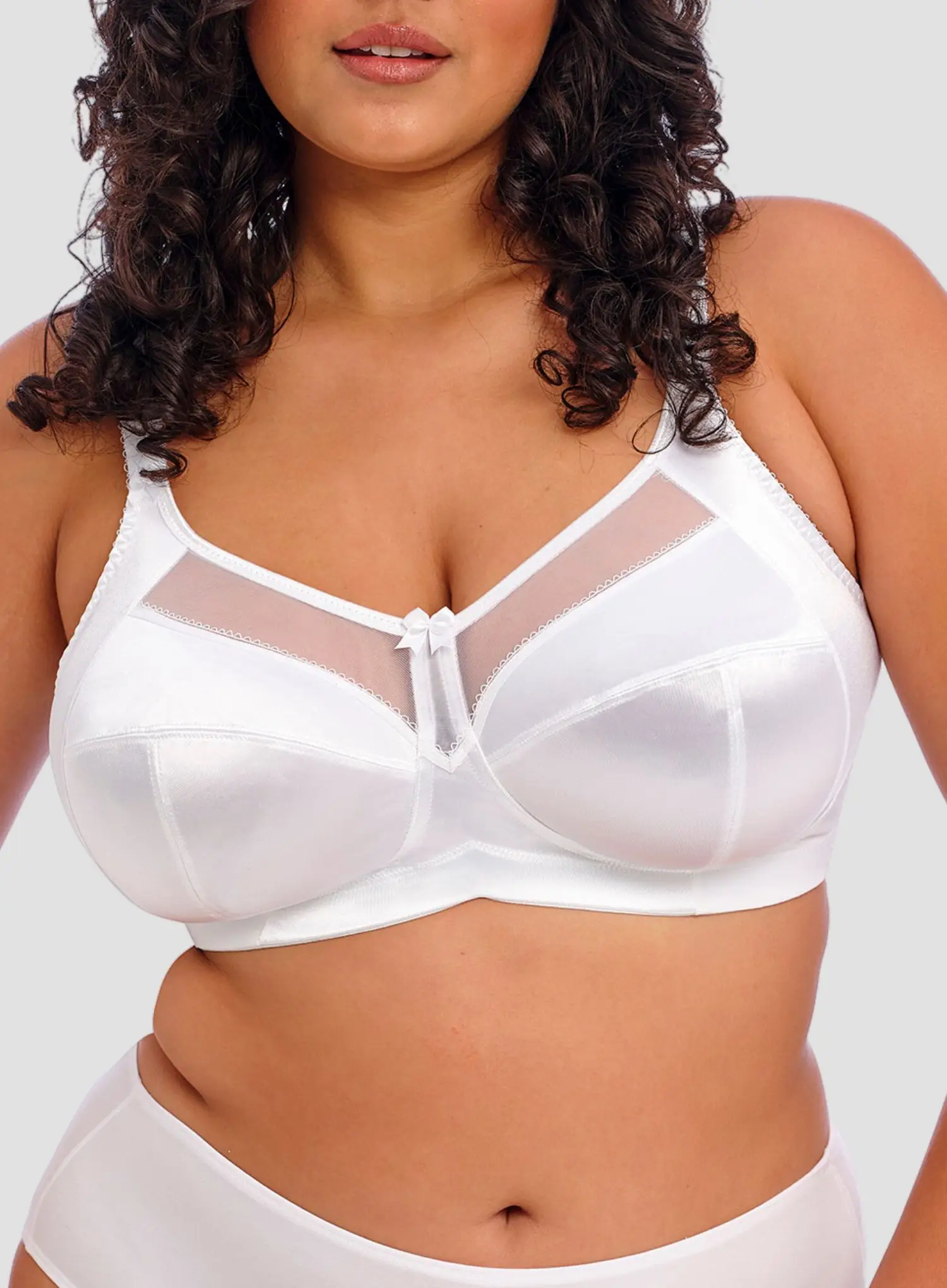 Goddess: Keira Soft Cup Bra White - Image 3