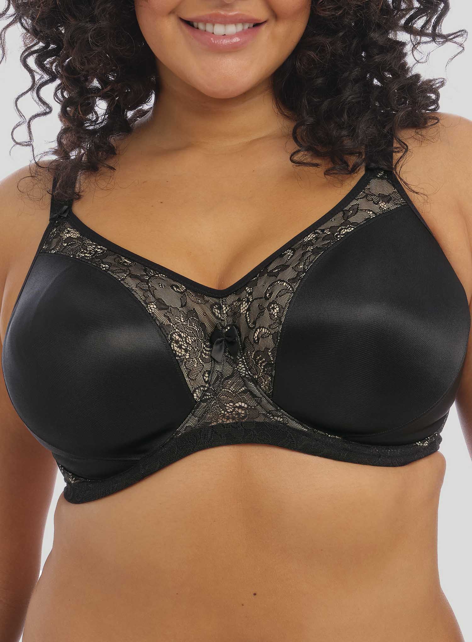 Goddess: Yvette Underwired Moulded Bra Black - Image 2