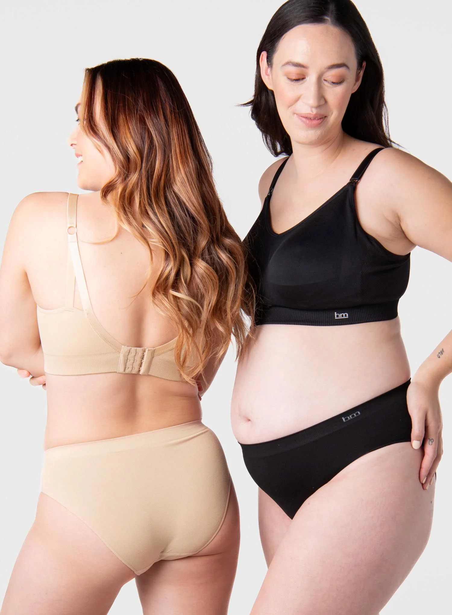 Hot Milk: My Necessity Seamless Everyday Brief 2 pack Black Frappe - Image 3