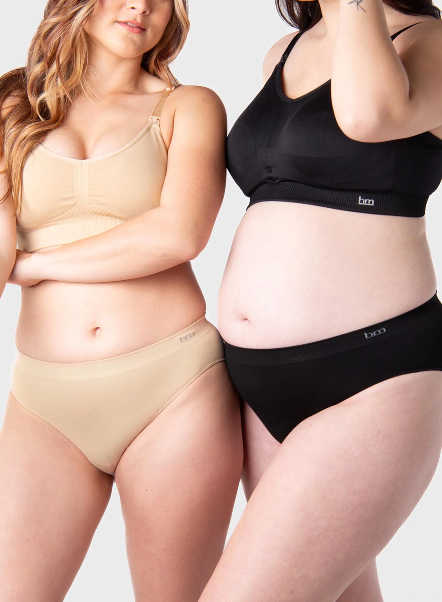 Hot Milk: My Necessity Seamless Everyday Brief 2 pack Black Frappe - Image 5