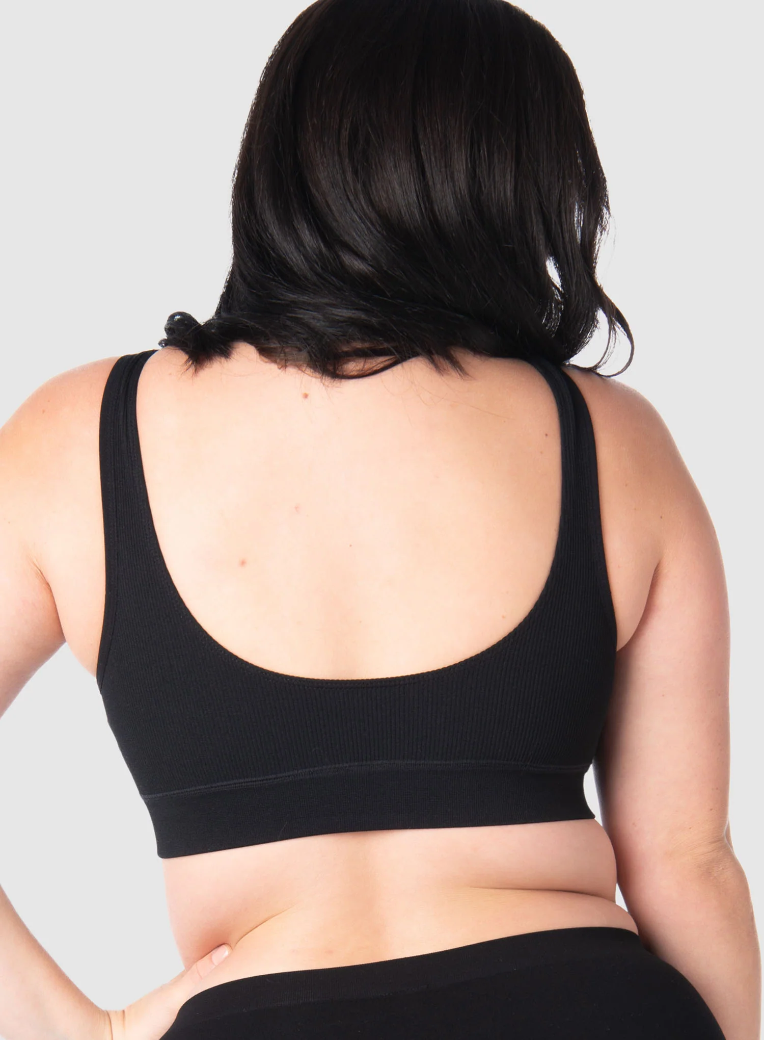 Hotmilk: My Comfort Wire Free Nursing Bra Black - Image 3