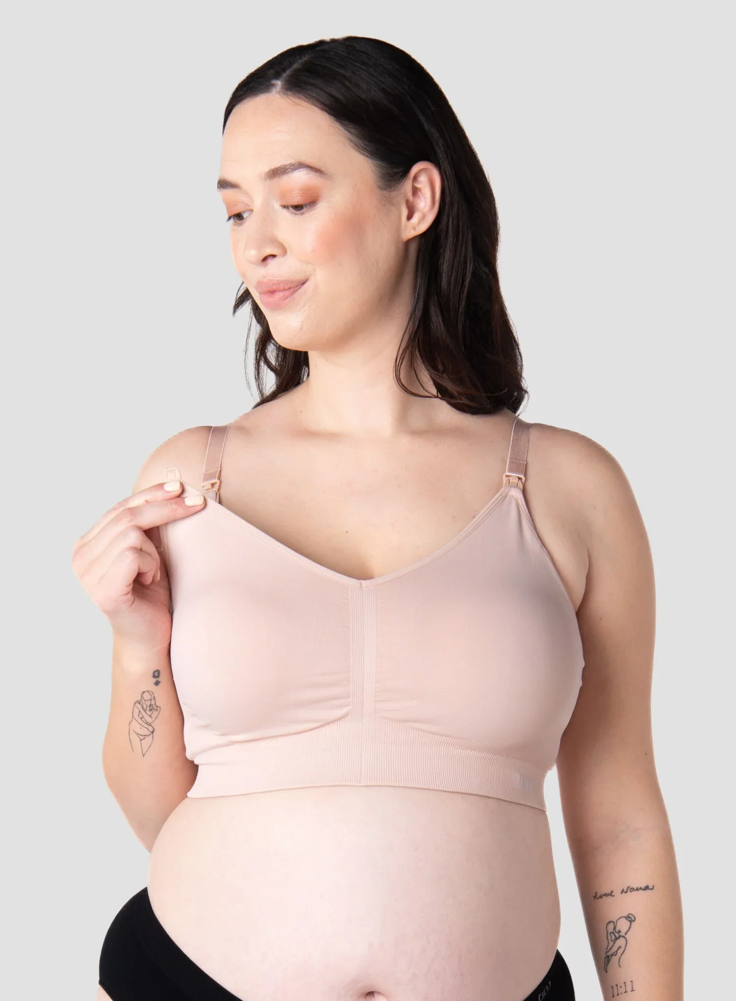 Hotmilk: My Necessity Flexfit Non Wired Nursing Bra 2.0 Ballet Pink - Image 3