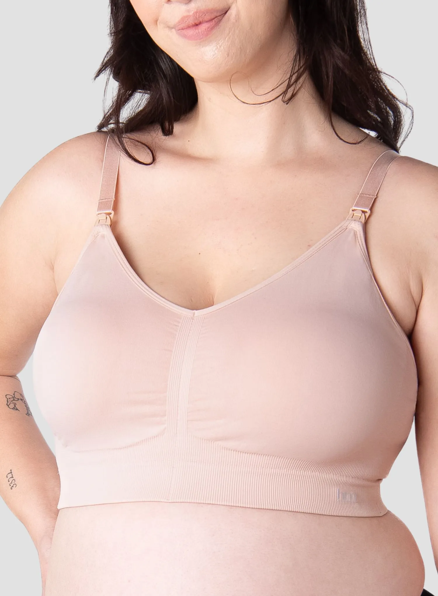 Hotmilk: My Necessity Flexfit Non Wired Nursing Bra 2.0 Ballet Pink - Image 4