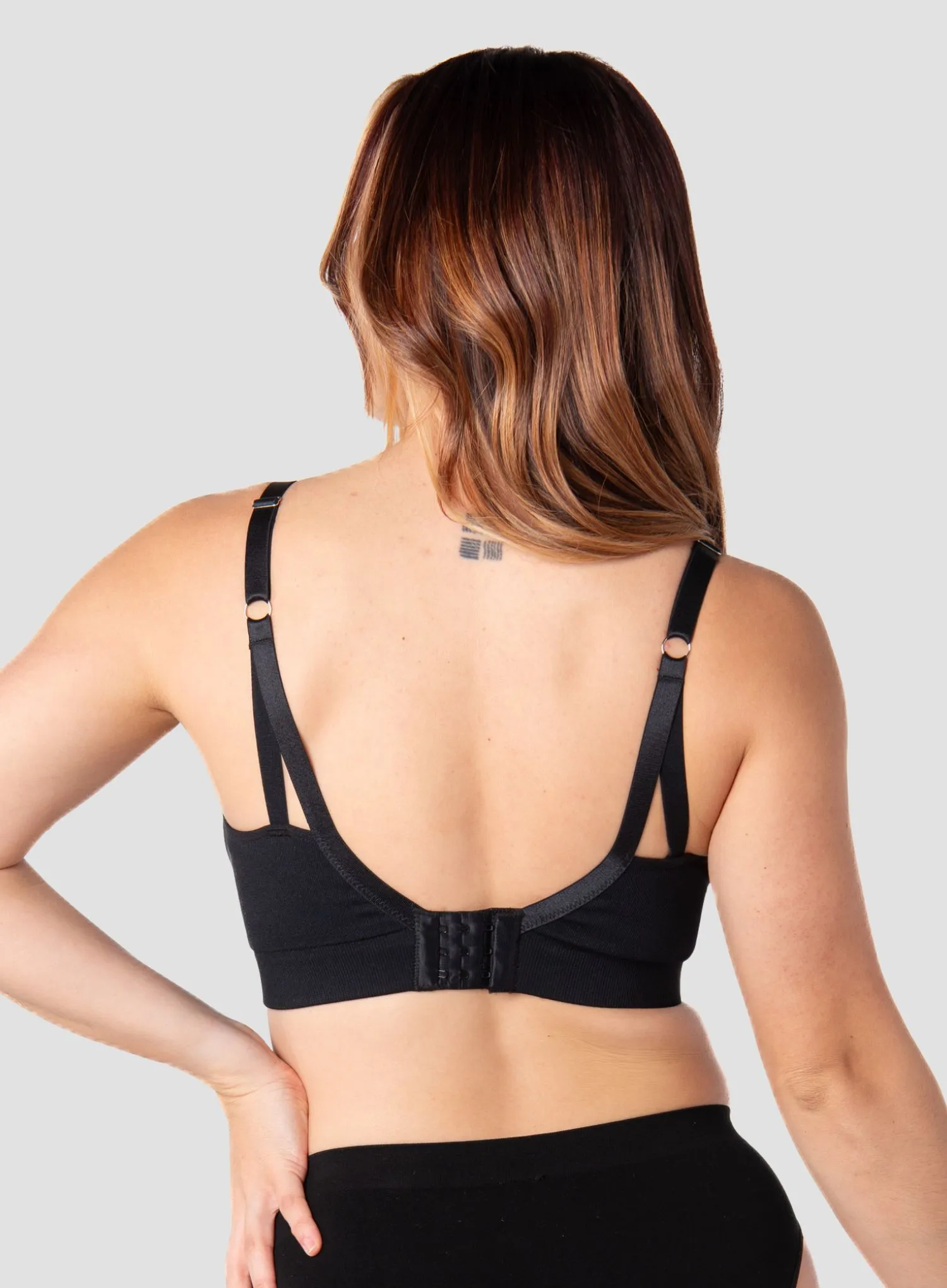 Hotmilk: My Necessity Flexfit Non Wired Nursing Bra 2.0 Black - Image 3