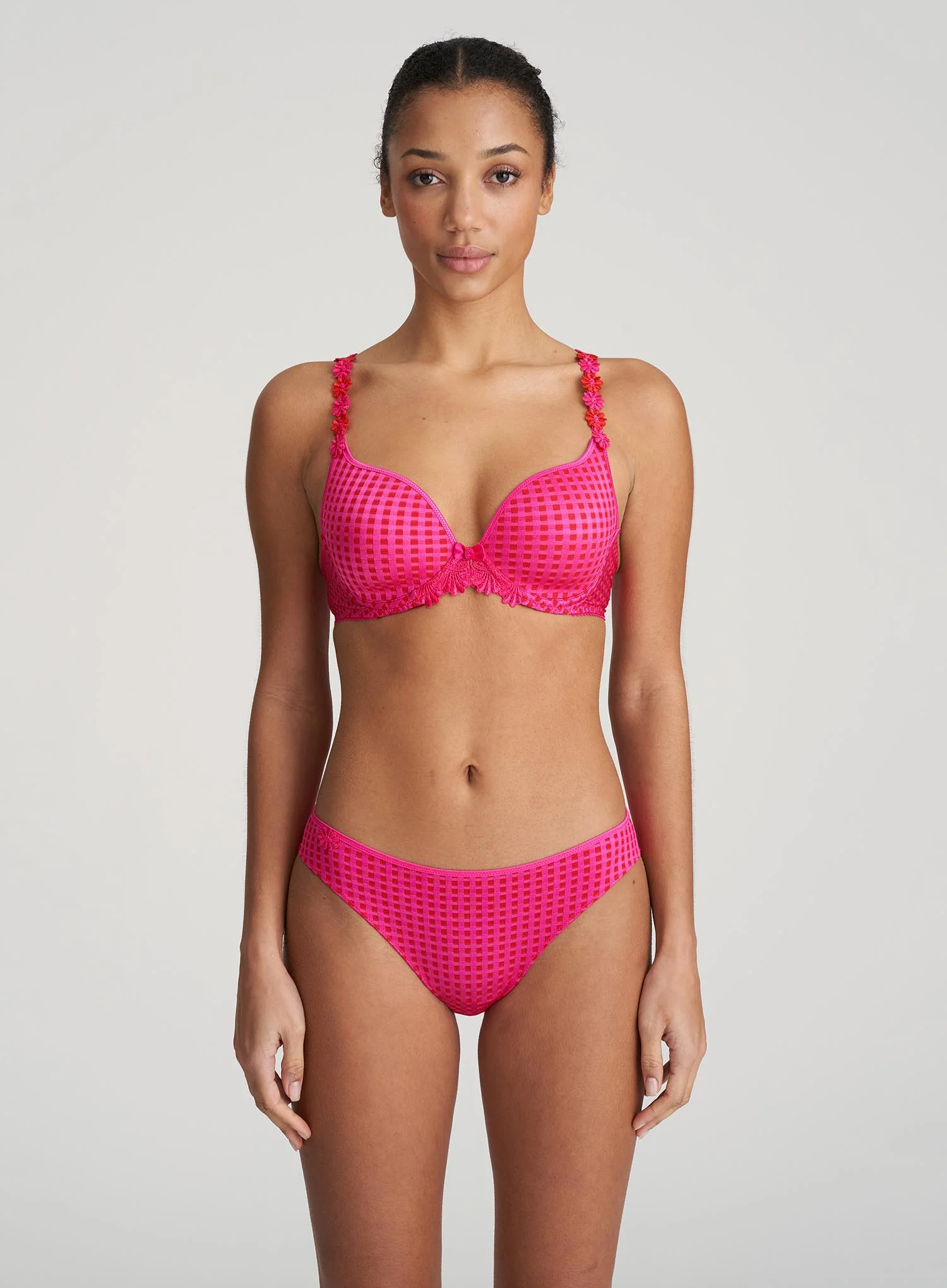 Marie Jo: Avero Padded Heart Shape Bra Electric Pink - Image 2