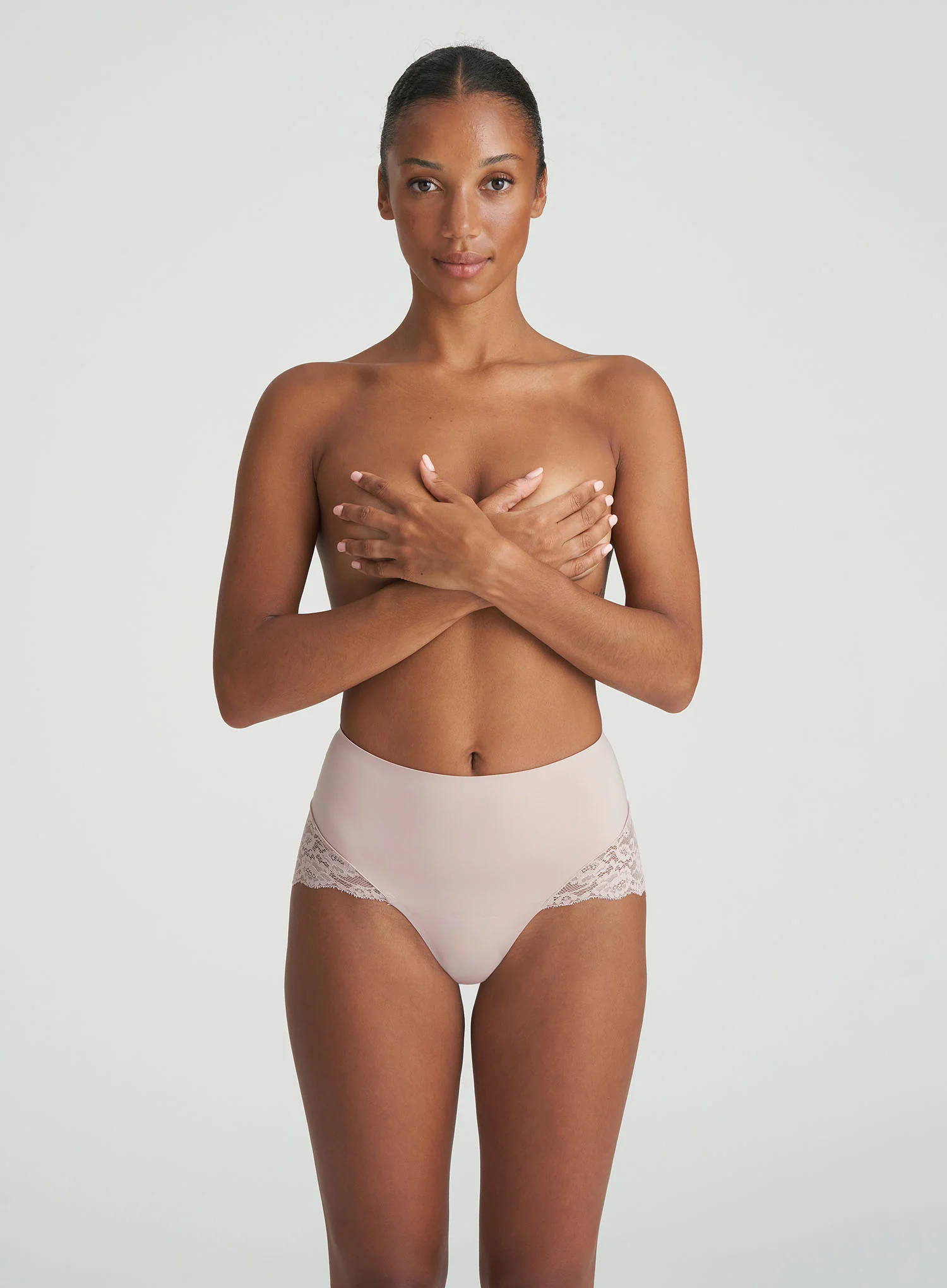Marie Jo: Color Studio Lace High Waisted Brief Patine - Image 2