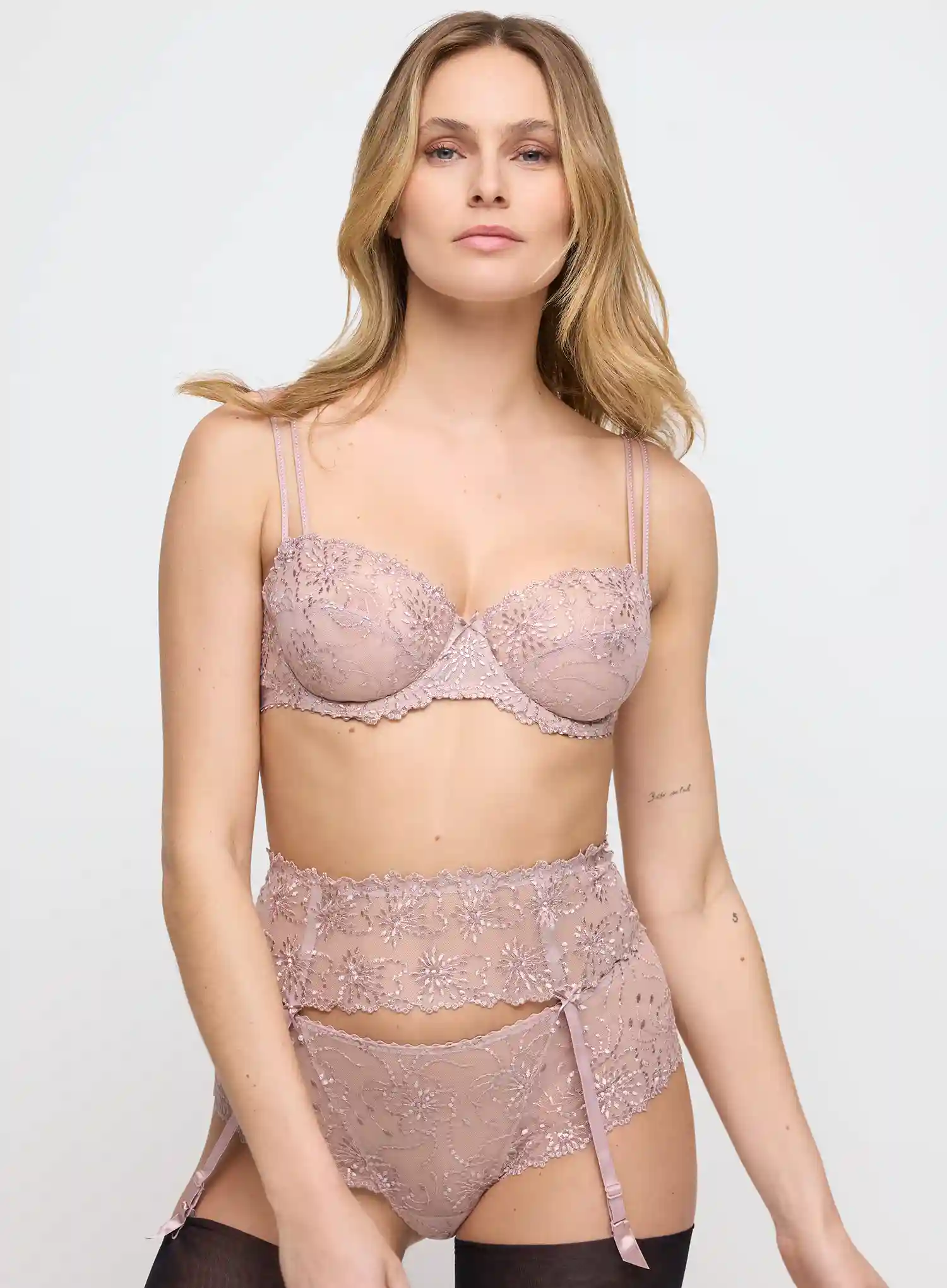 Marie Jo: Jane Balcony Bra Horizontal Seam Bois De Rose - Image 2