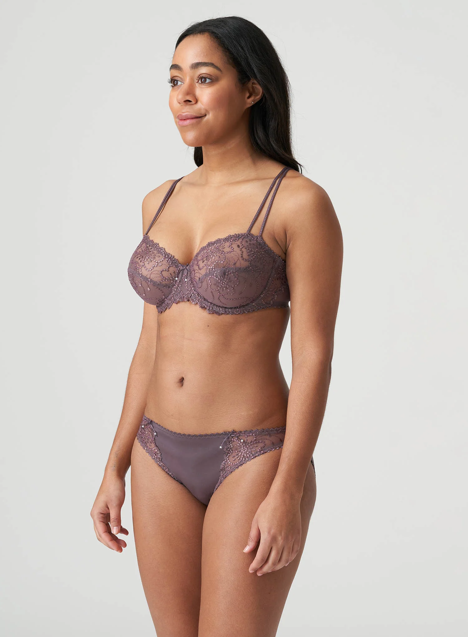Marie Jo: Jane Balcony Bra Horizontal Seam Candle Night - Image 2
