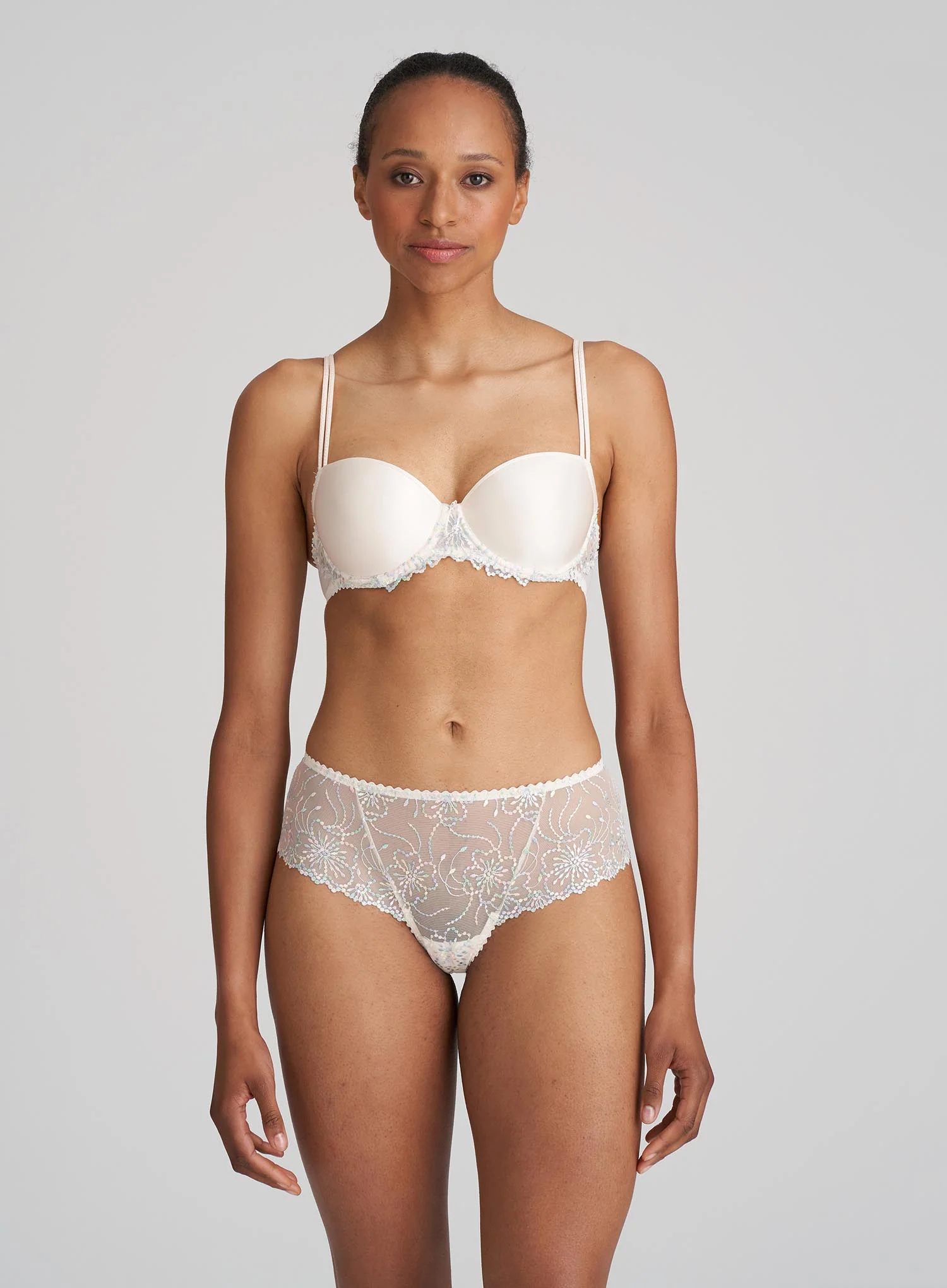 Marie Jo: Jane Padded Balcony Bra Boudoir Cream