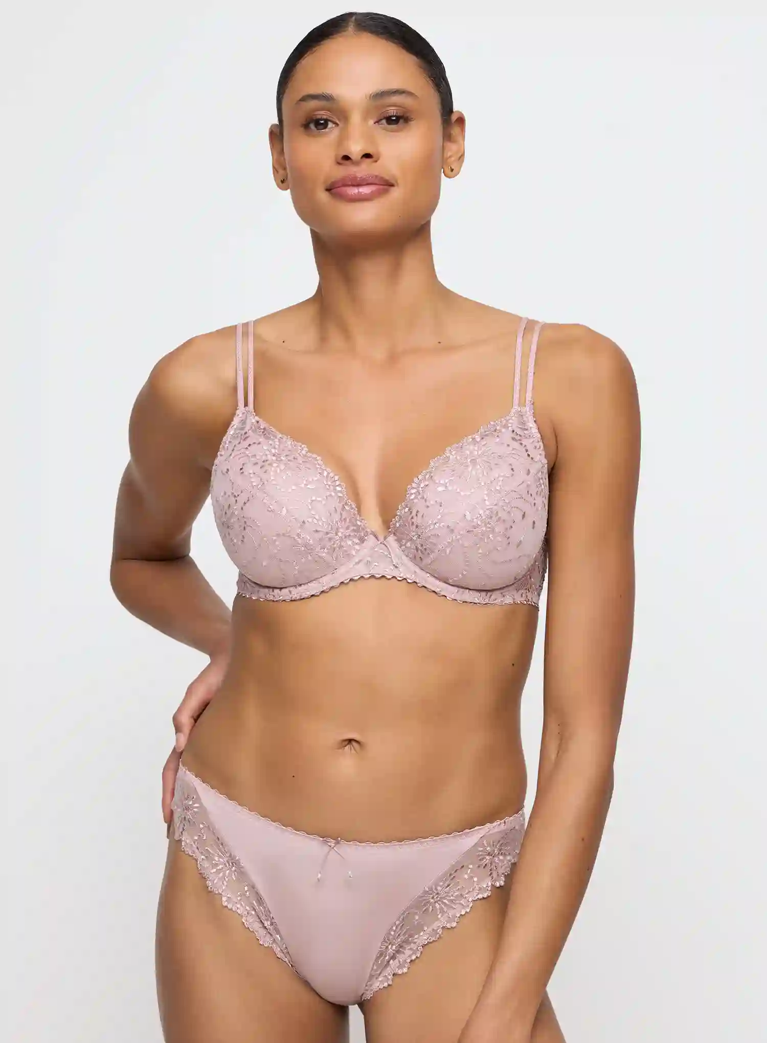 Marie Jo: Jane Padded Push Up Bra Bois De Rose - Image 2