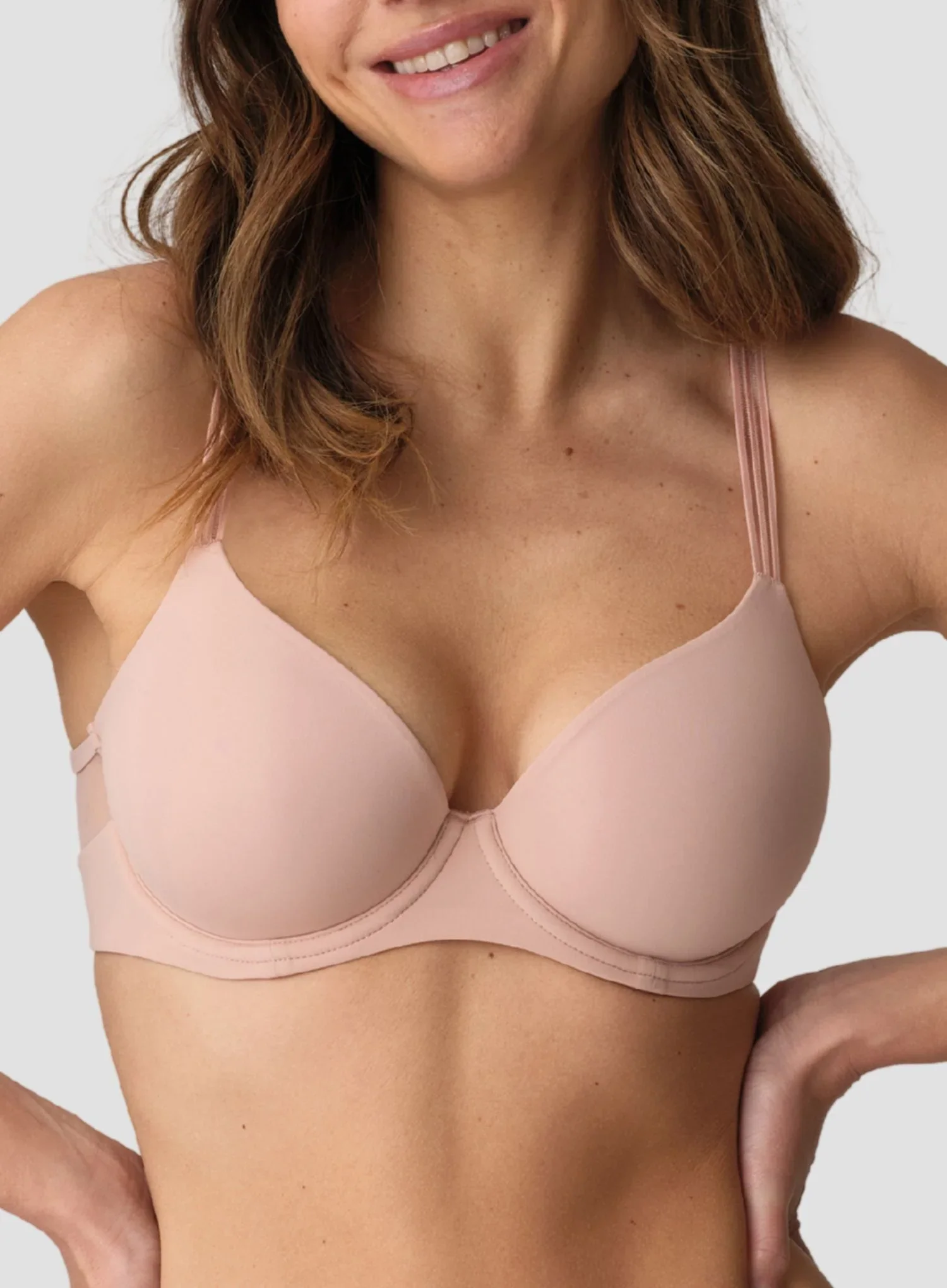 Marie Jo: Louie Underwired Full Cup Spacer Bra Powder Rose - Image 4