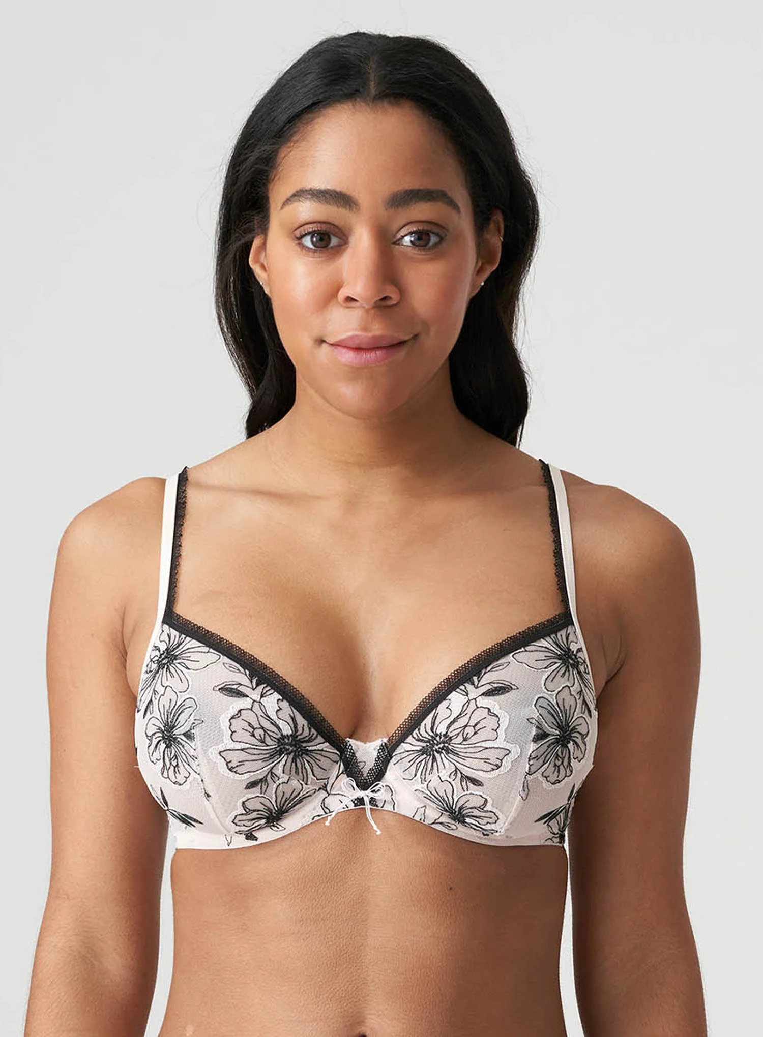 Marie Jo: Noorah Plunge Bra Black Blush - Image 4