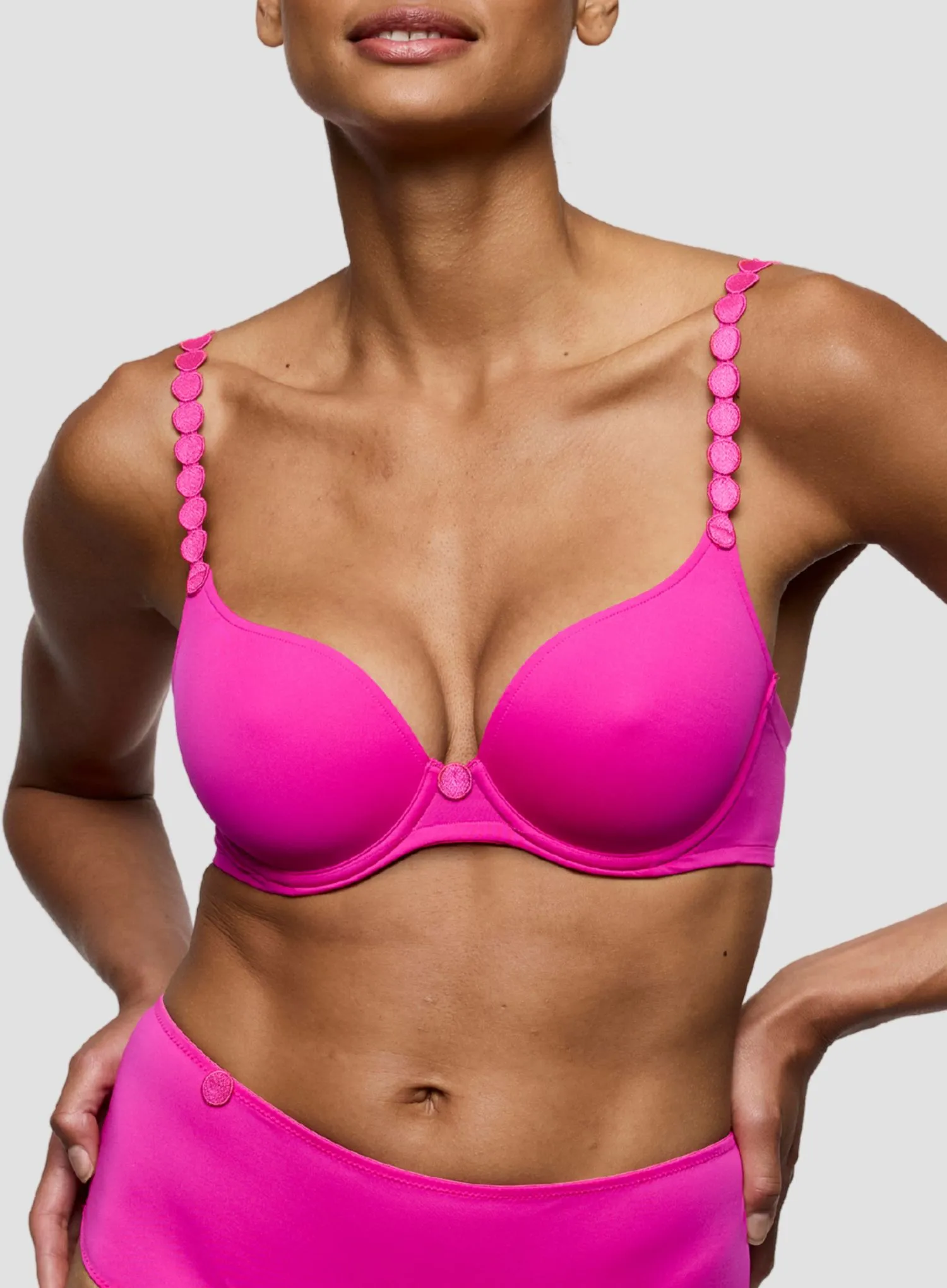 Marie Jo: Tom Padded Heart Shape Bra Influencer Pink - Image 5