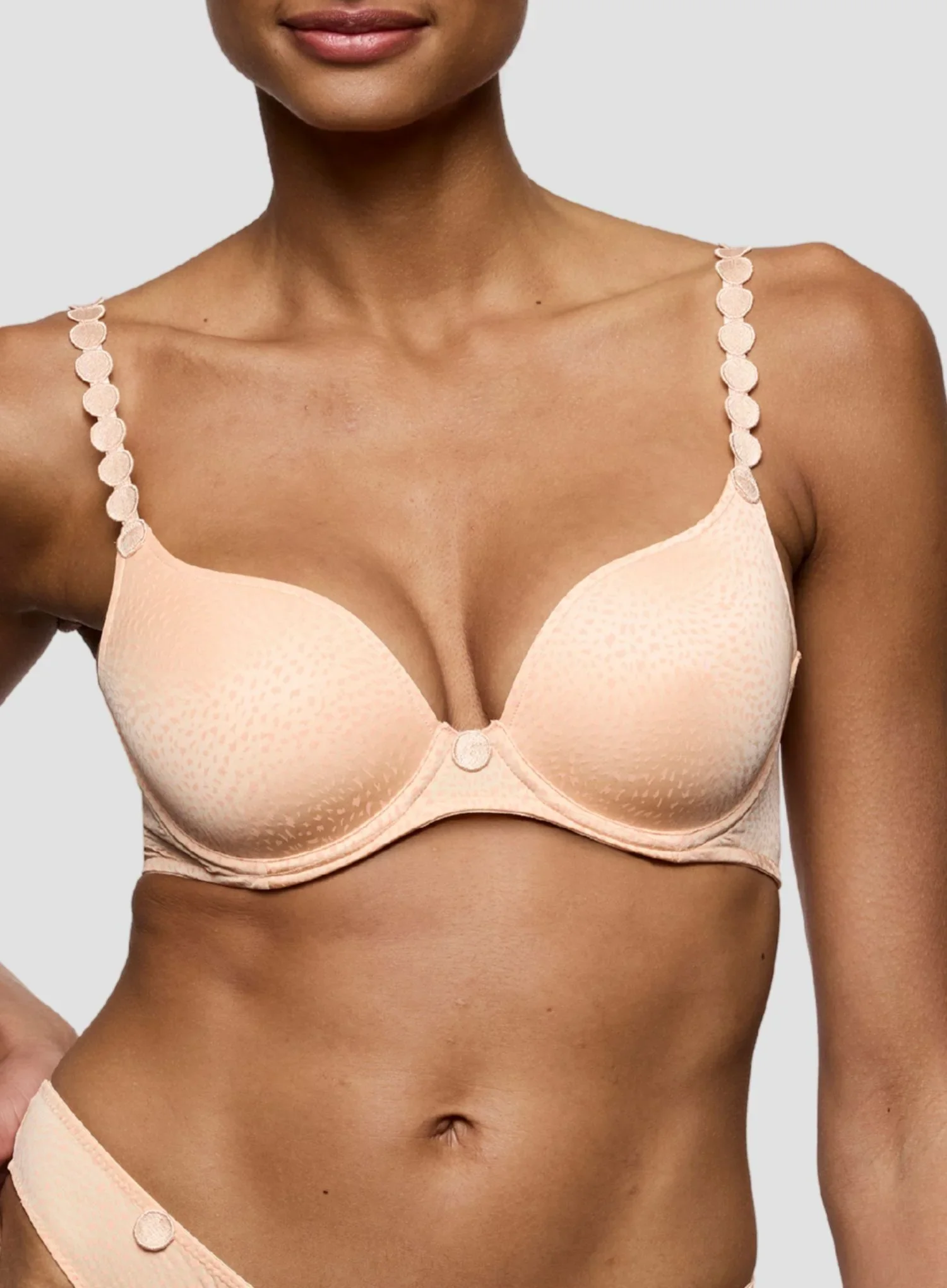 Marie Jo: Tom Padded Heart Shape Bra Peach Whisper - Image 4