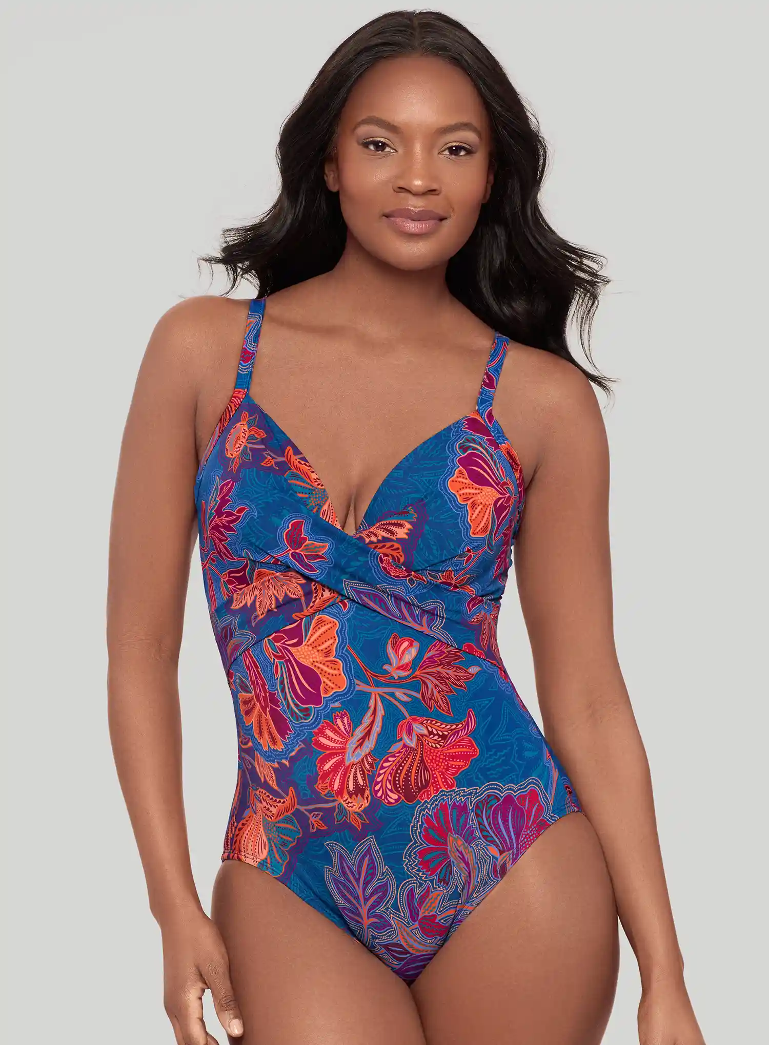 Miraclesuit Swimwear: Decoupage Captivate Underwired Shaping One Piece Multi - Image 2